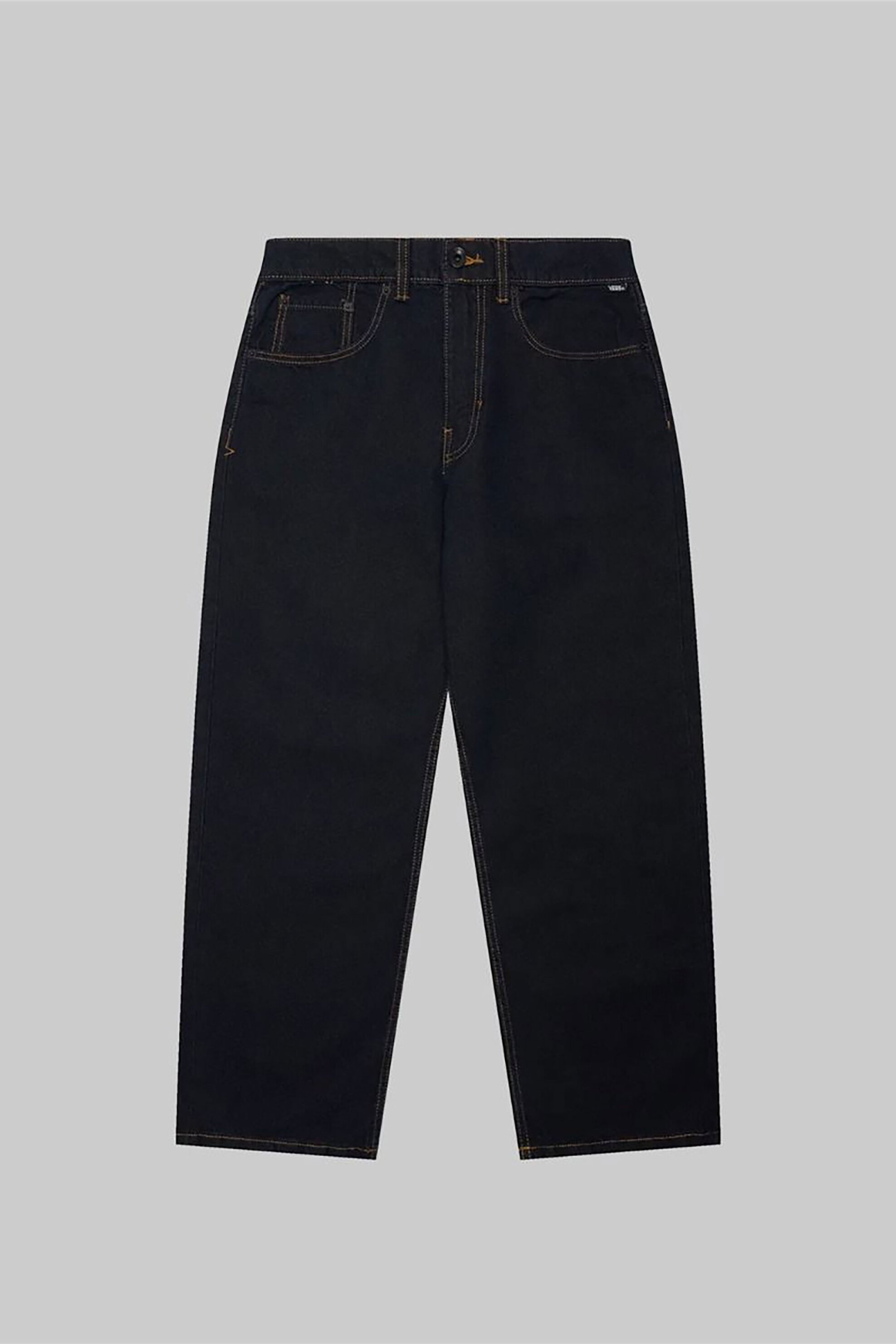 VANS Vans ανδρικό τζιν παντελόνι πεντάτσεπο Loose Fit "Loose Check-5" - VN000PH6DRR1 Denim Blue Σκούρο