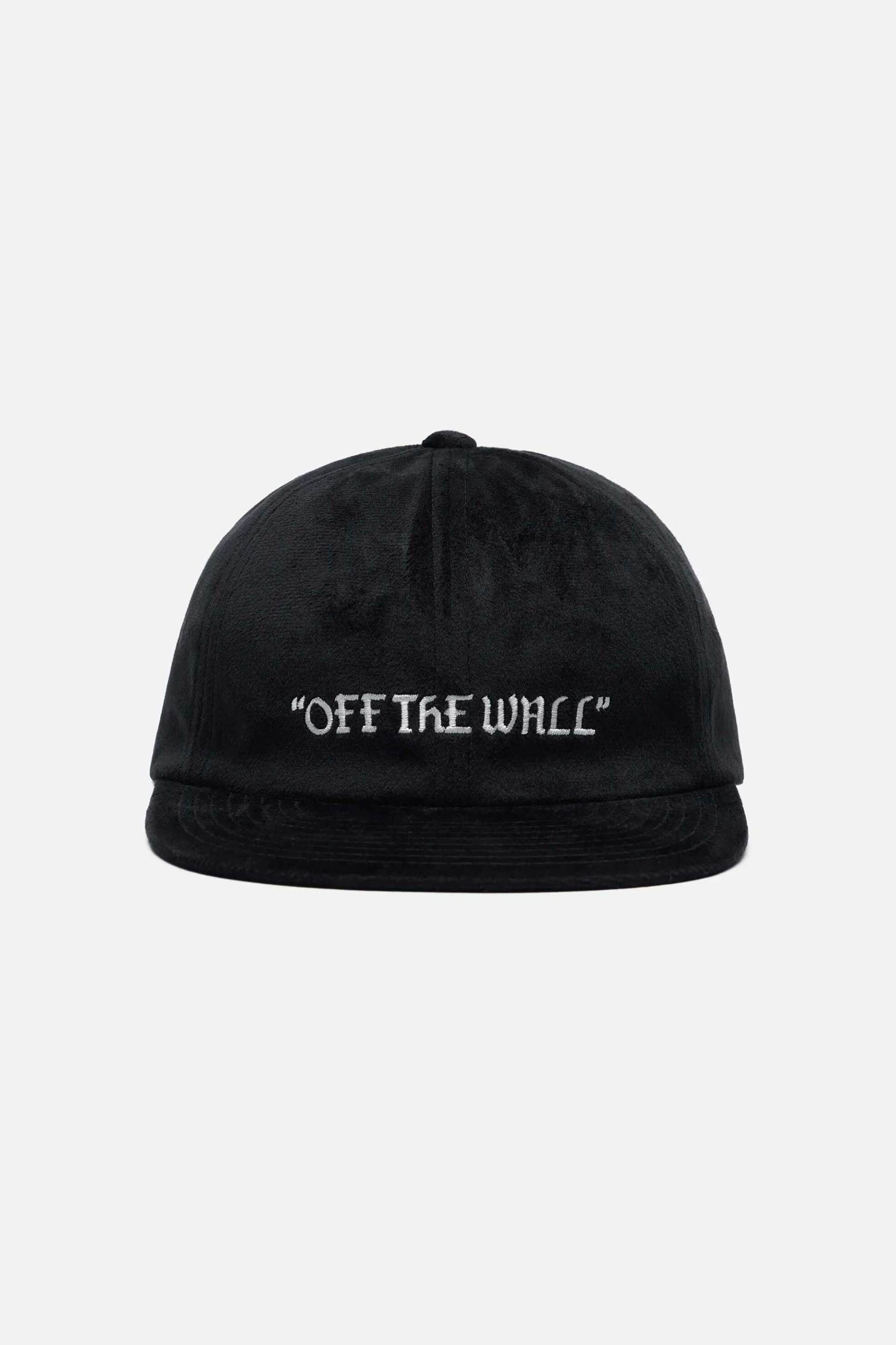 Vans unisex καπέλο jockey "Off The Wall" - VN000Q9ZBLK1 Μαύρο