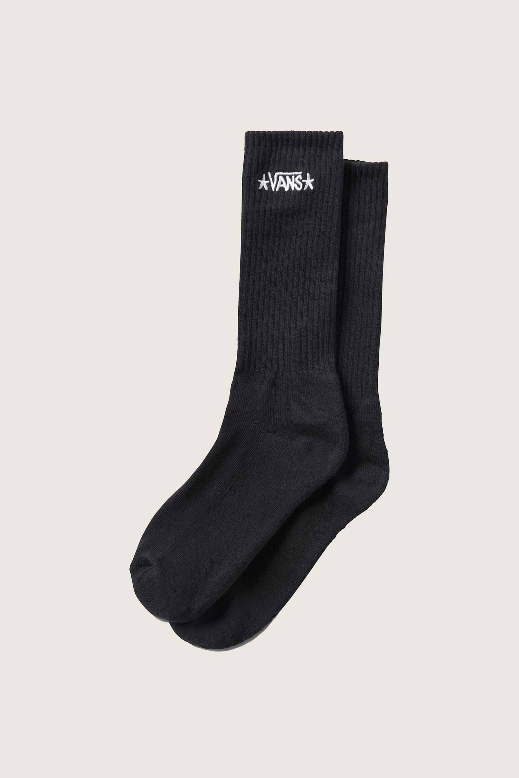 Vans ανδρικές κάλτσες με κεντημένο λογότυπο "Skate Crew Socks by Atiba Jefferson" - VN000R51BLK1 Μαύρο
