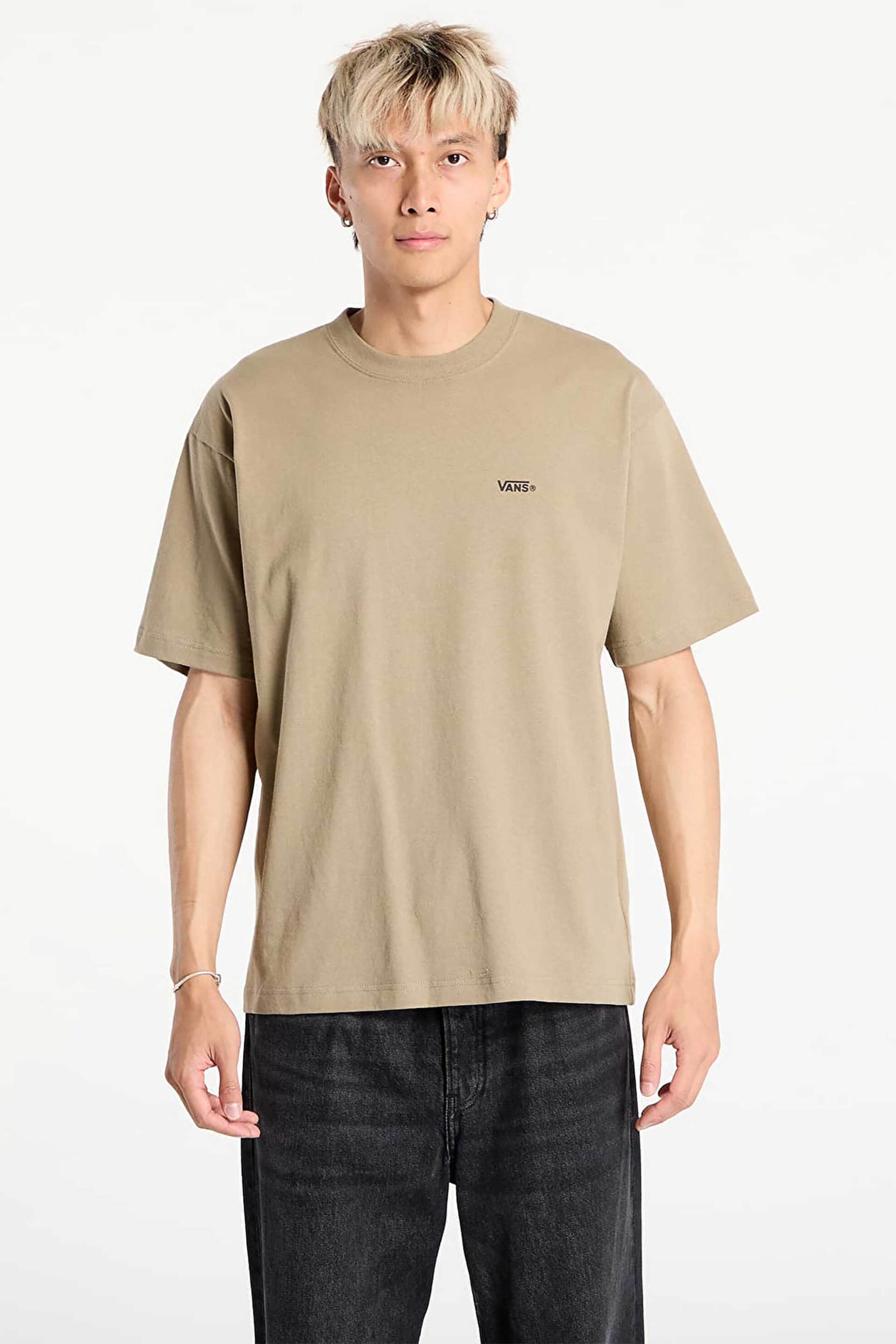 Vans ανδρικό T-shirt Relaxed Fit "Original Standards" - VN000PF7F0D1 Μπεζ