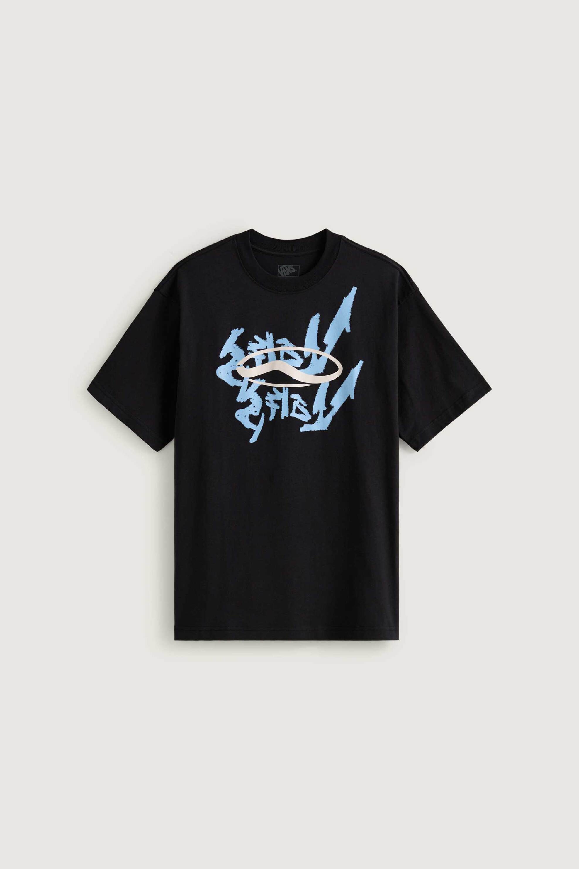 Vans ανδρικό T-shirt Loose Fit "Mirror V" - VN000RFUBLK1 Μαύρο