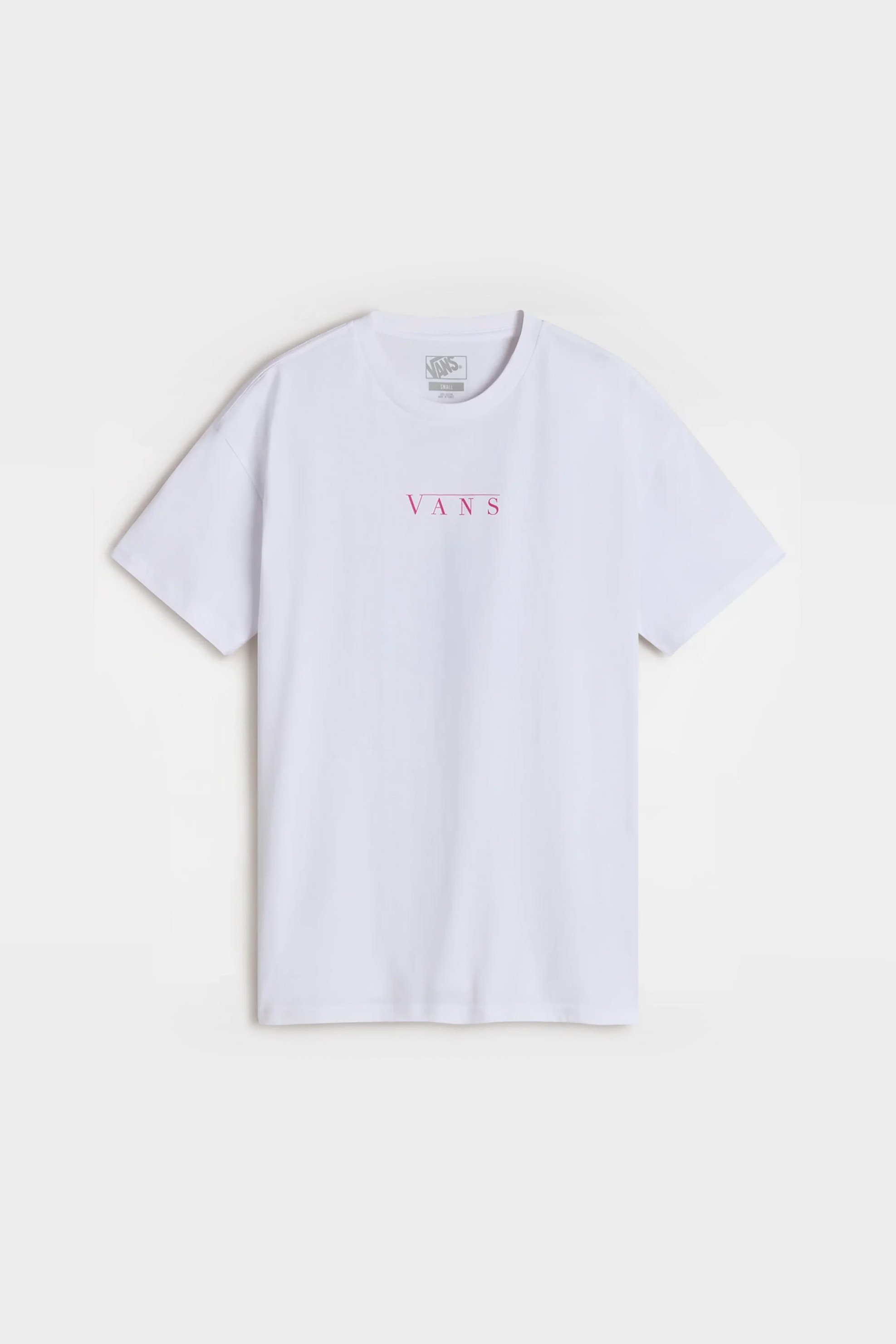 Vans γυναικείο T-shirt Relaxed Fit "Talk Talk" - VN000RDDWHT1 Λευκό