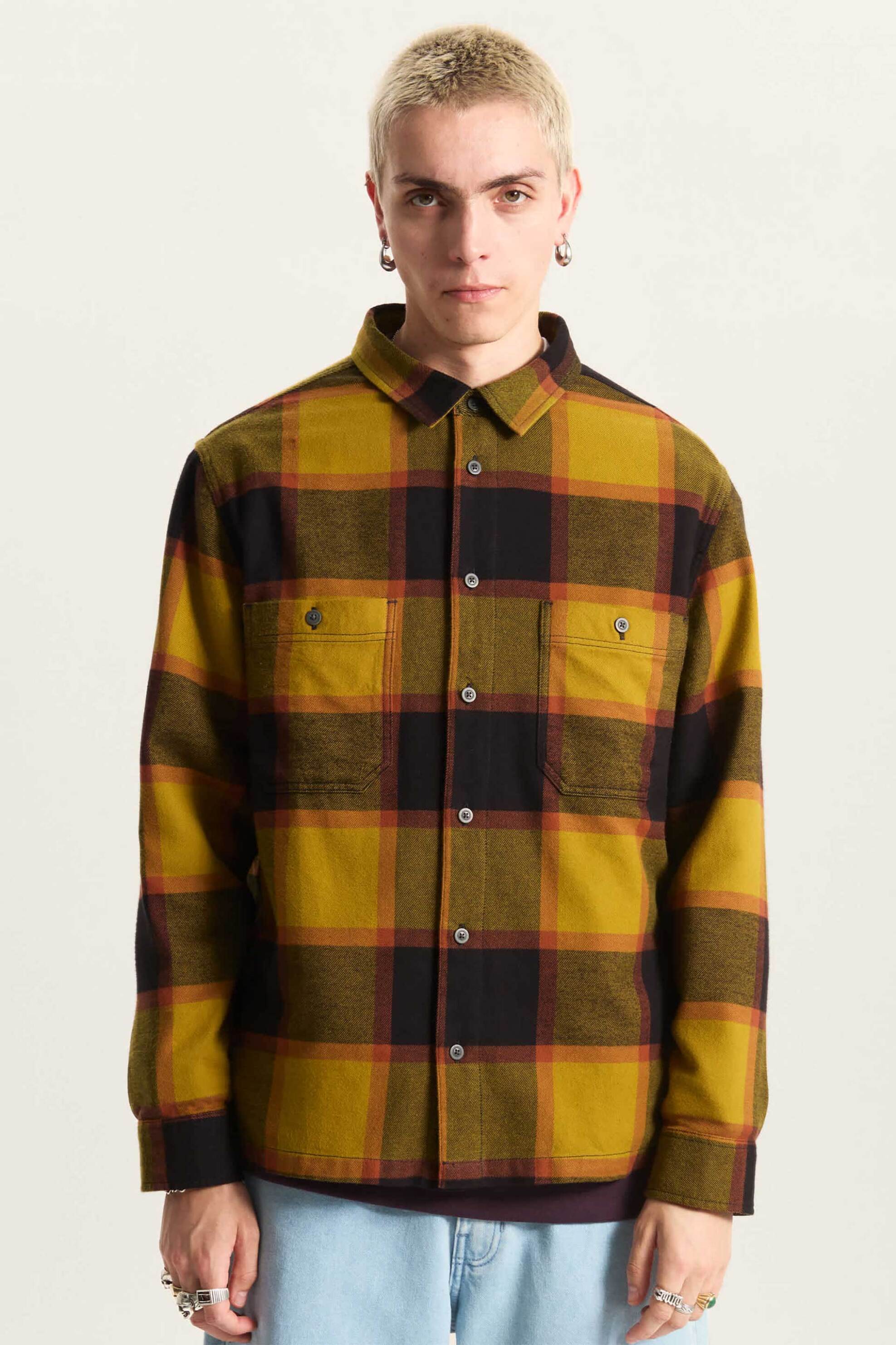 Ανδρικά ρούχα vans σε μουσταρδι