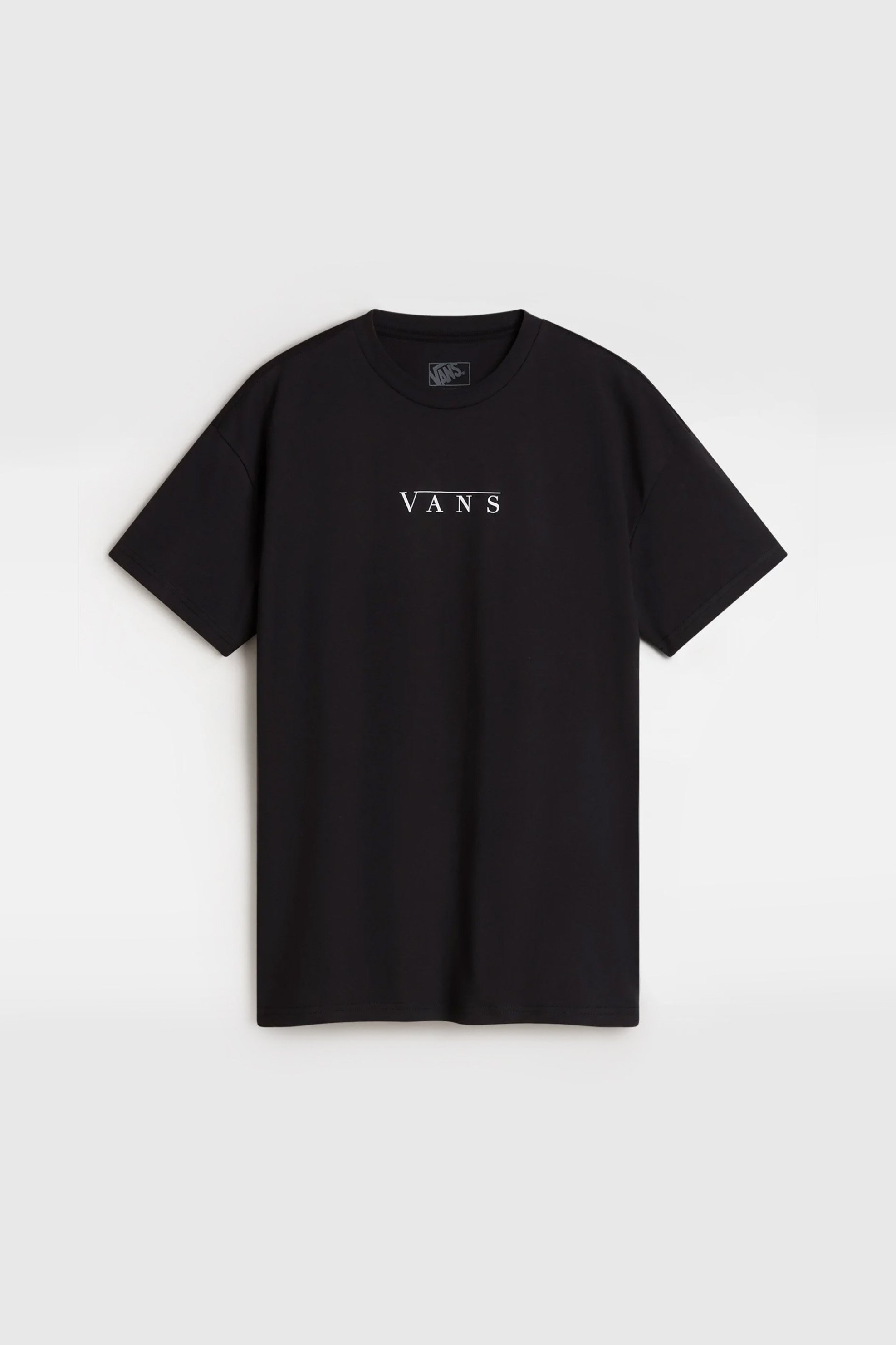 Vans γυναικείο T-shirt Relaxed Fit "Talk Talk" - VN000RDDBLK1 Μαύρο