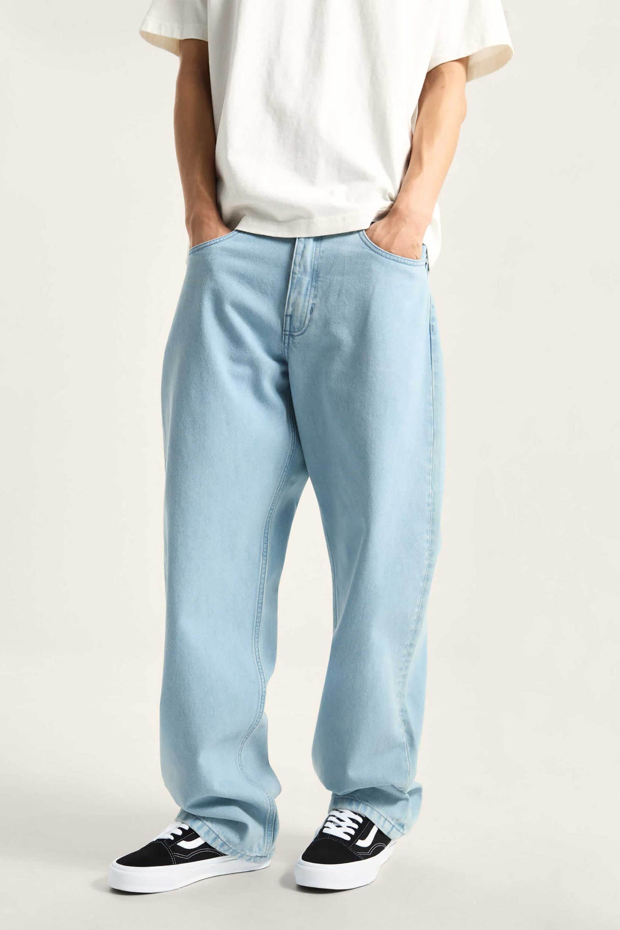 Vans ανδρικό τζιν παντελόνι πεντάτσεπο Loose Fit "Check-5" - VN000PH6IYR1 Denim Blue