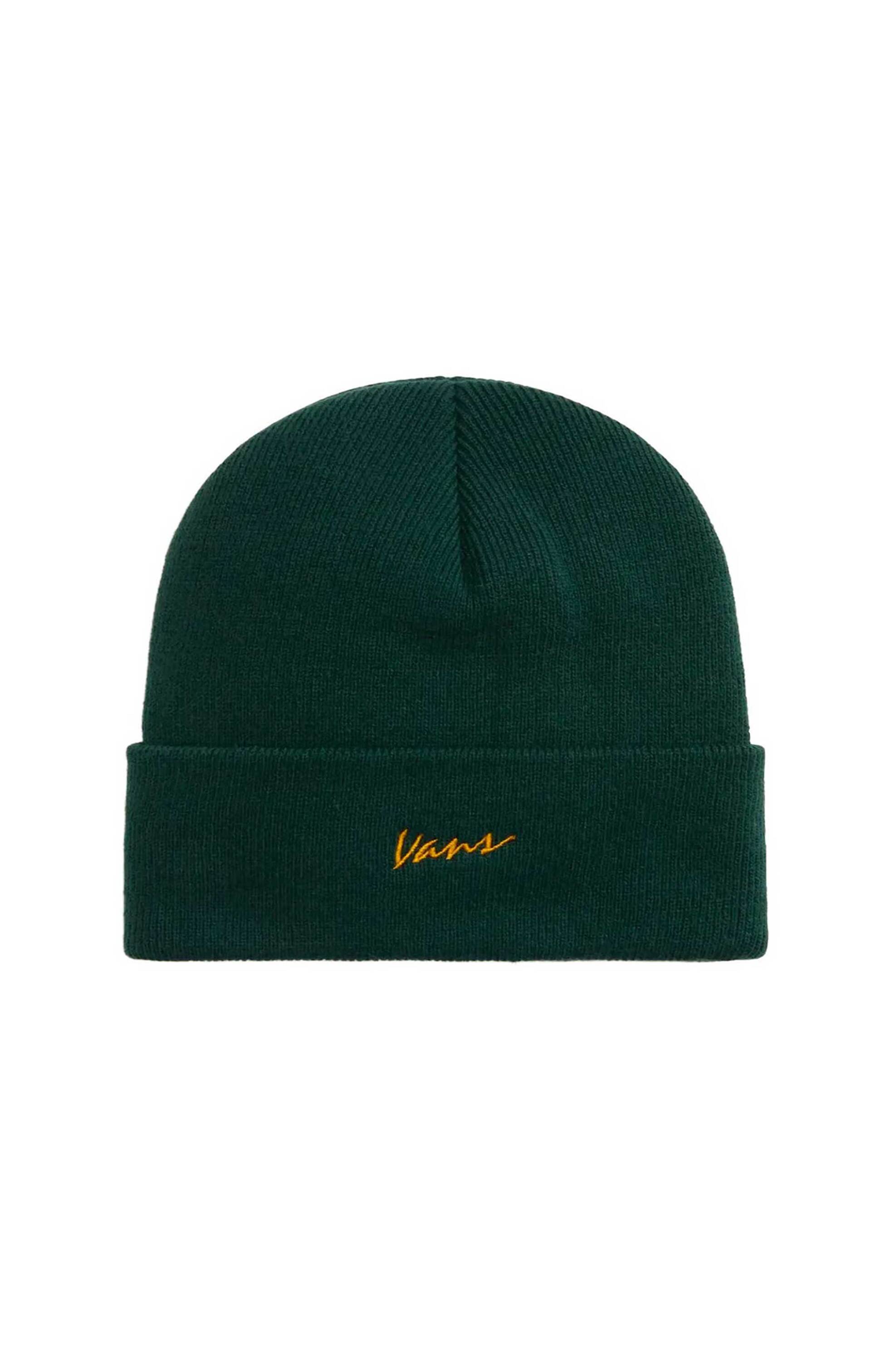 Vans unisex σκούφος μονόχρωμος ''Classic Script Tall'' - VN000QATEMU1 Κυπαρισσί