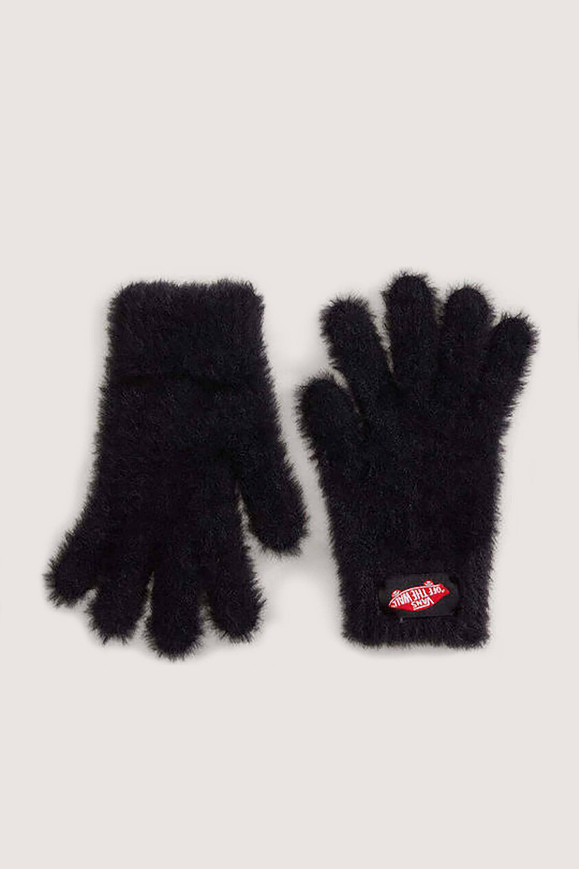 Vans γυναικεία γάντια σκακιέρα "Twofer" - VN000QCFY281 Ασπρόμαυρο φωτογραφία