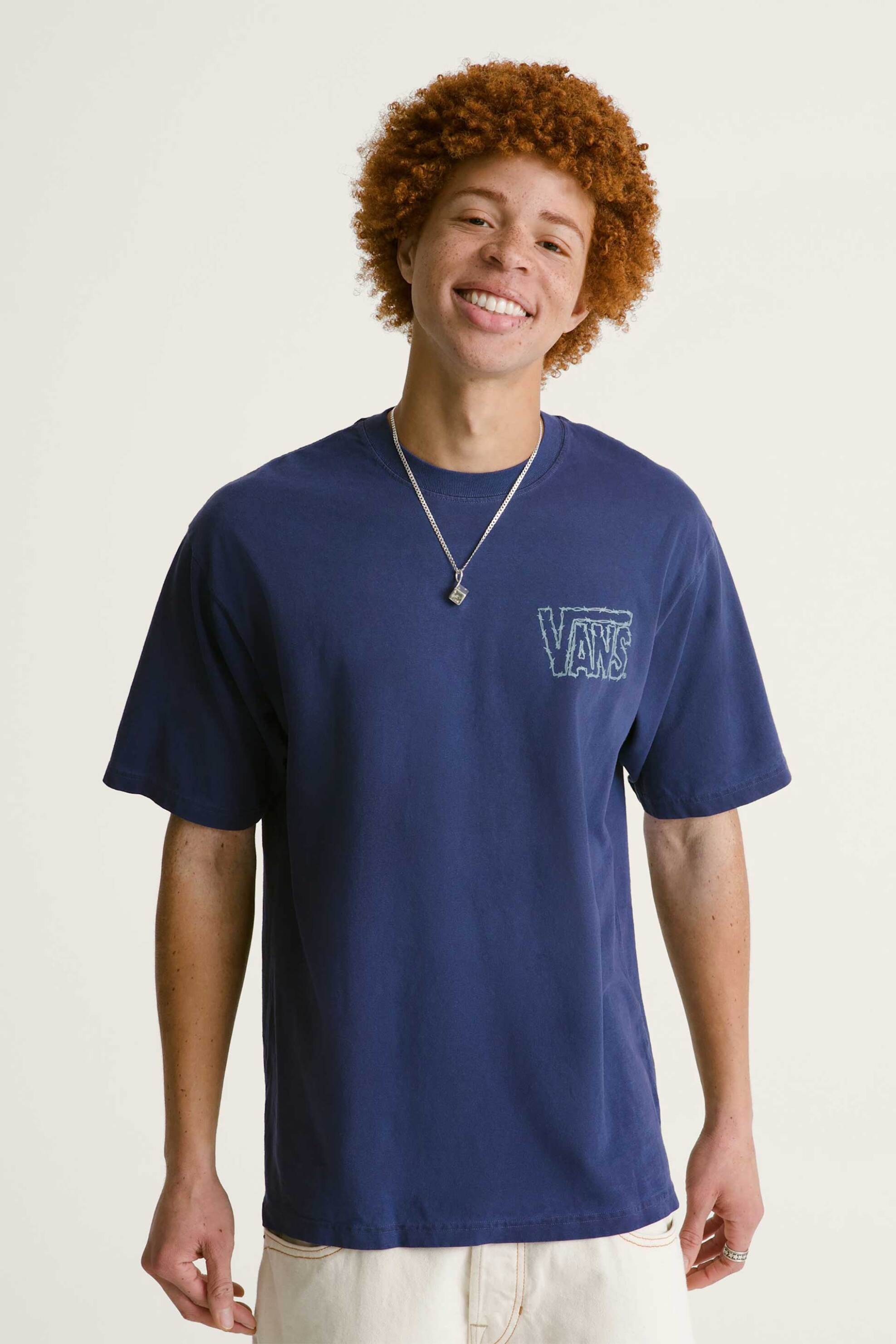 Ανδρικά t-shirts vans σε μπλε