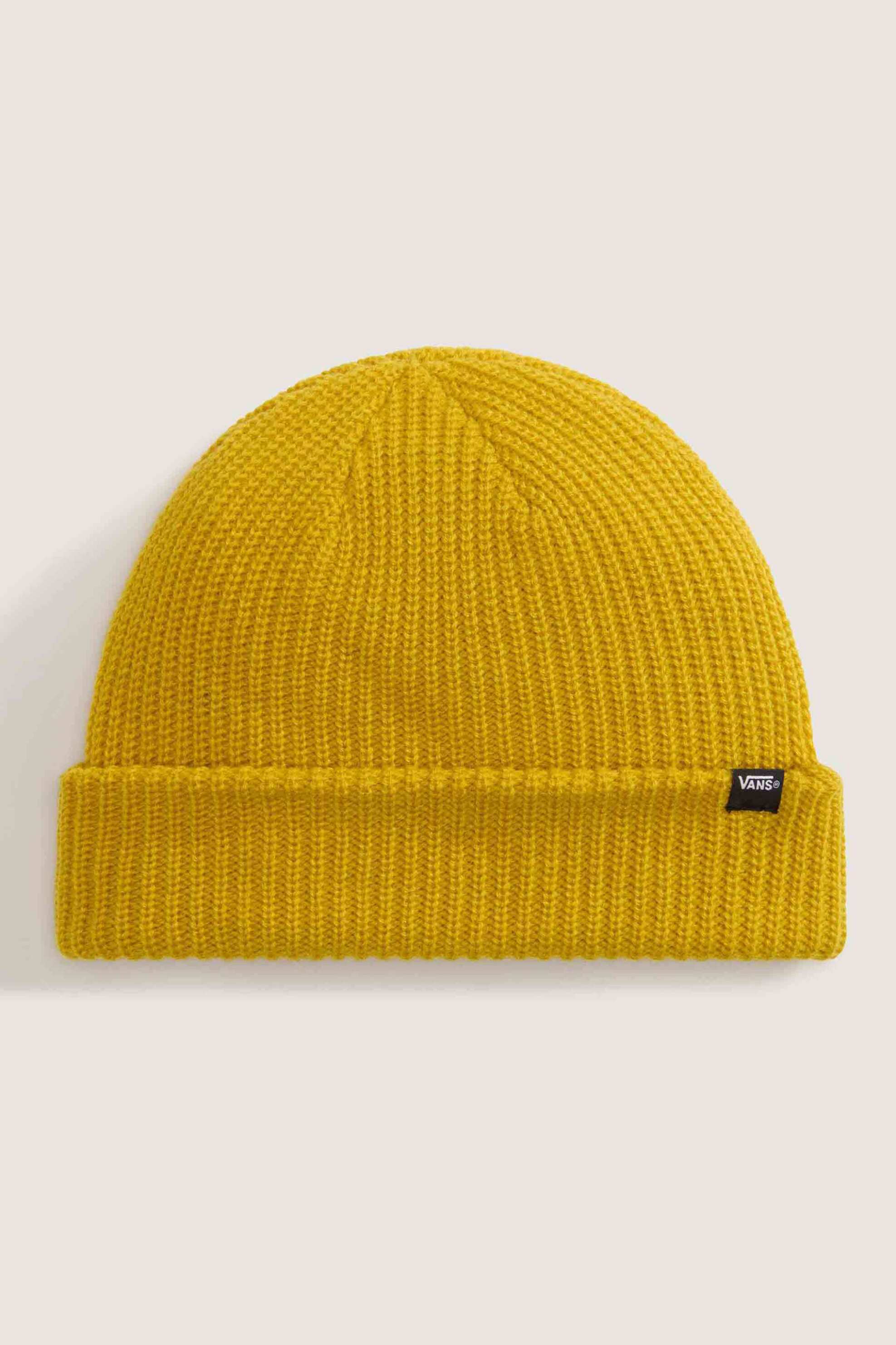 Vans unisex πλεκτός σκούφος με λογότυπο "Core Basic Cuff" - VN000QB4EMX1 Κίτρινο