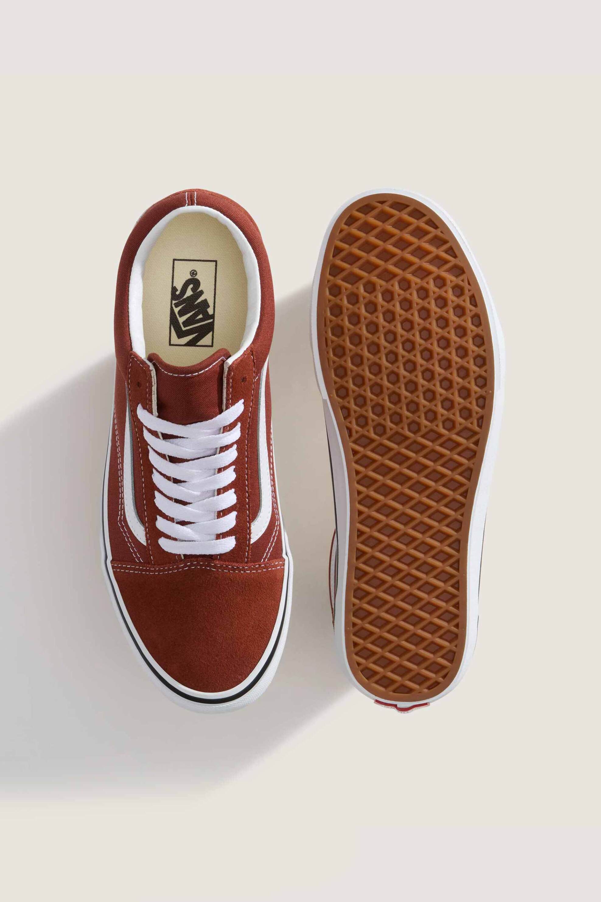 Vans Unisex Sneakers Old Skool - Vn000D7Zfsb1 Καφέ