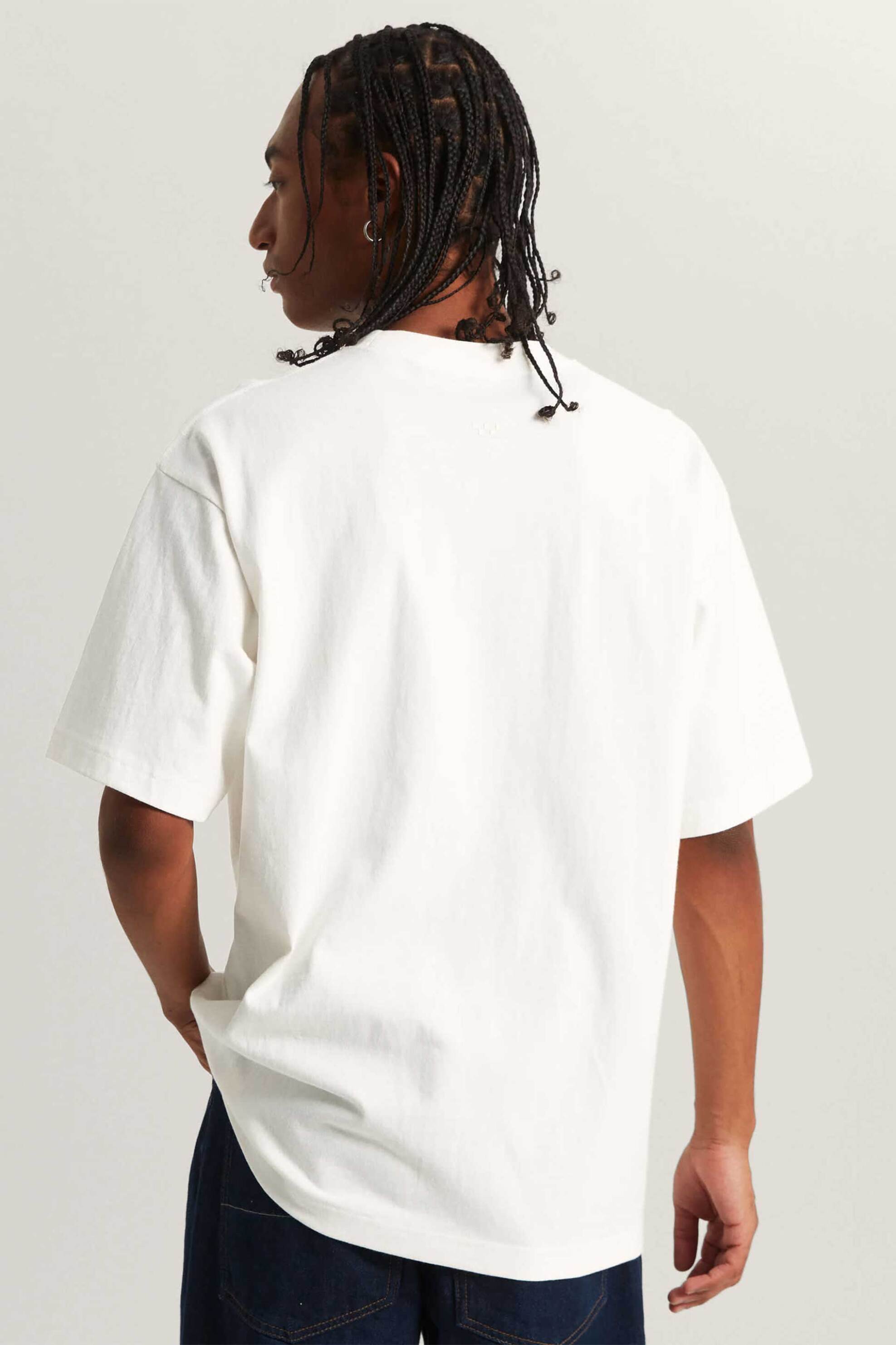 Vans Ανδρικό T-Shirt Loose Fit Premium - Vn000Tbpc9F1 Λευκό