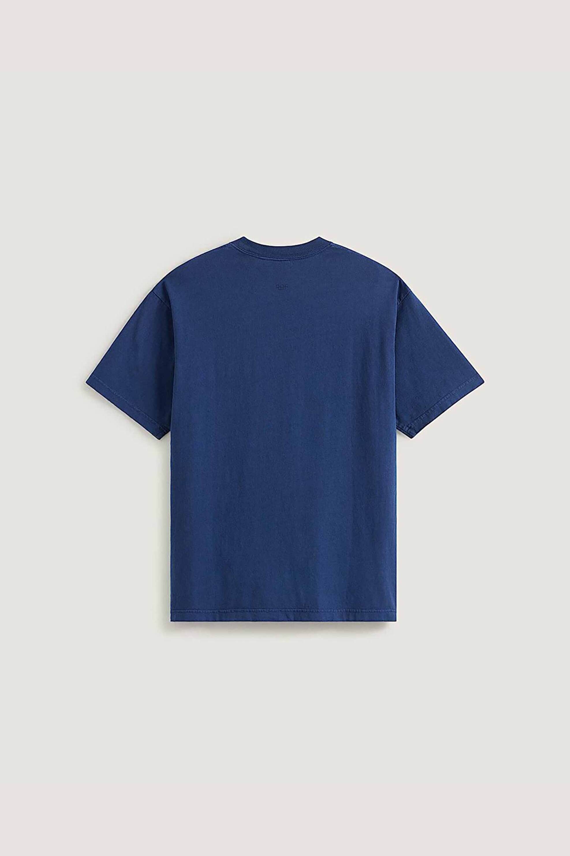 Vans Ανδρικό T-Shirt Loose Fit Premium - Vn000Tbpfob1 Μπλε Σκούρο