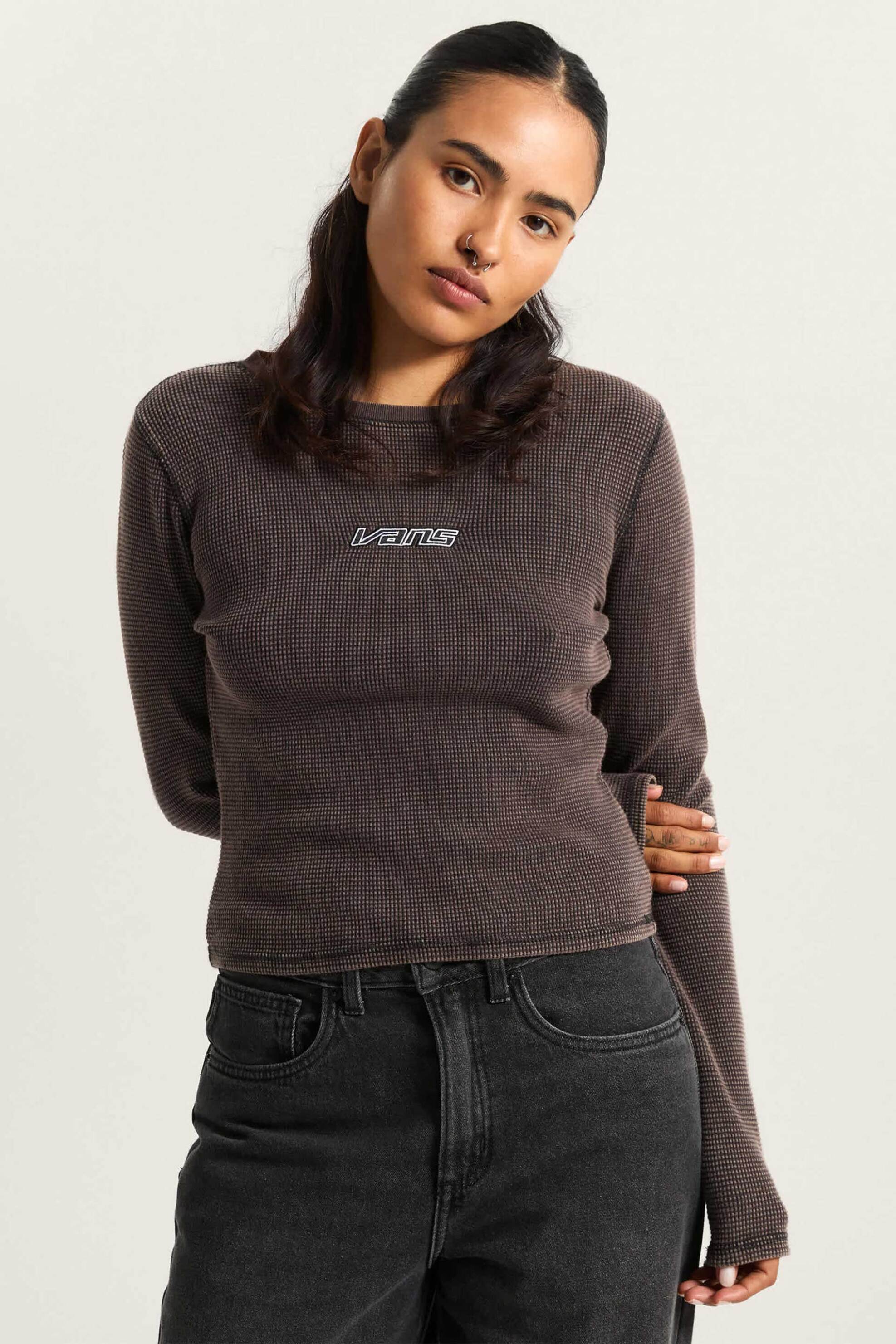 Vans Vans γυναικεία μπλούζα cropped Standard Fit 