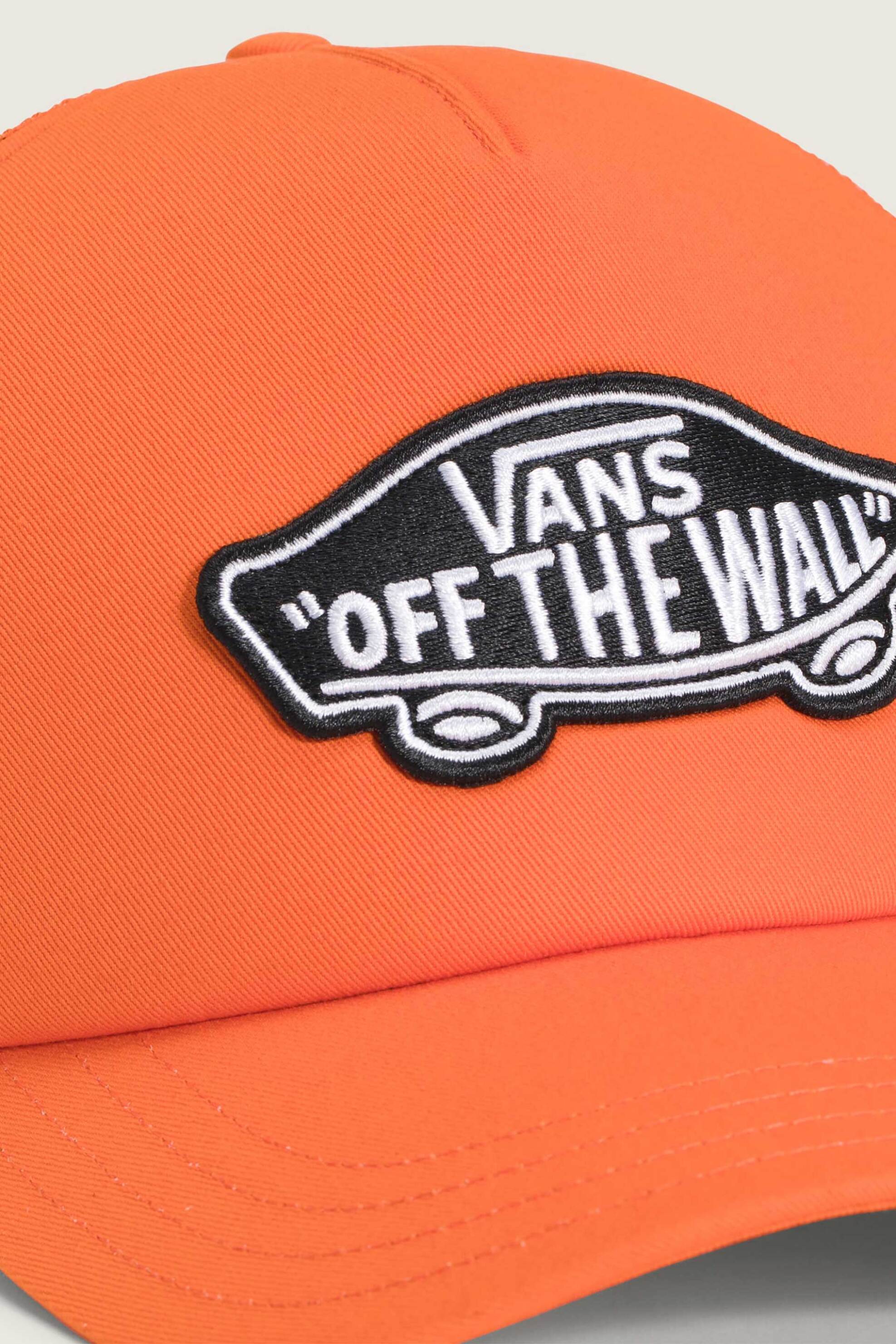 Vans Unisex Καπέλο Jockey Classic Patch Trucker - Vn00066Xflm1 Πορτοκαλί