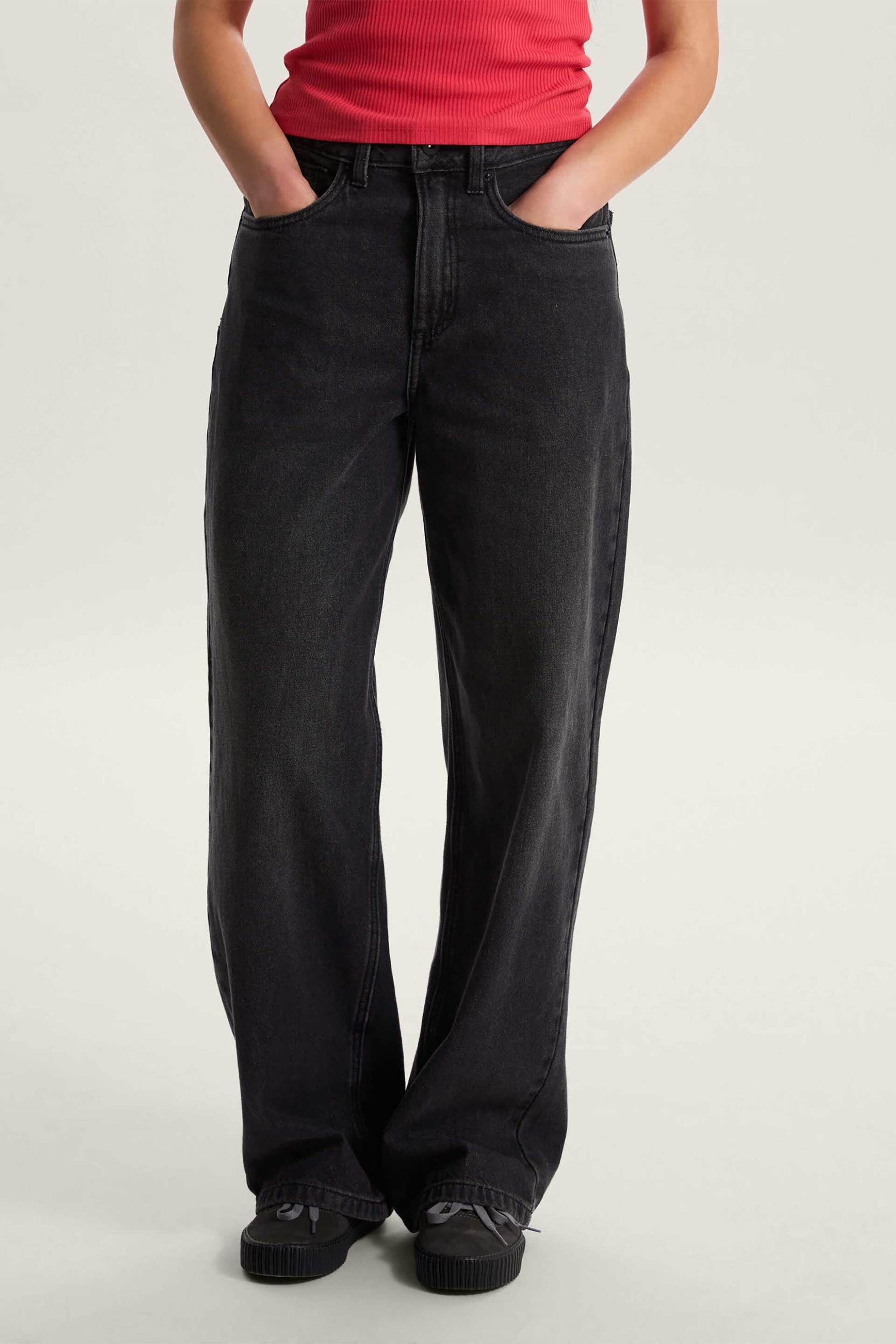 Vans γυναικείο τζιν παντελόνι πεντάτσεπο Loose Fit 