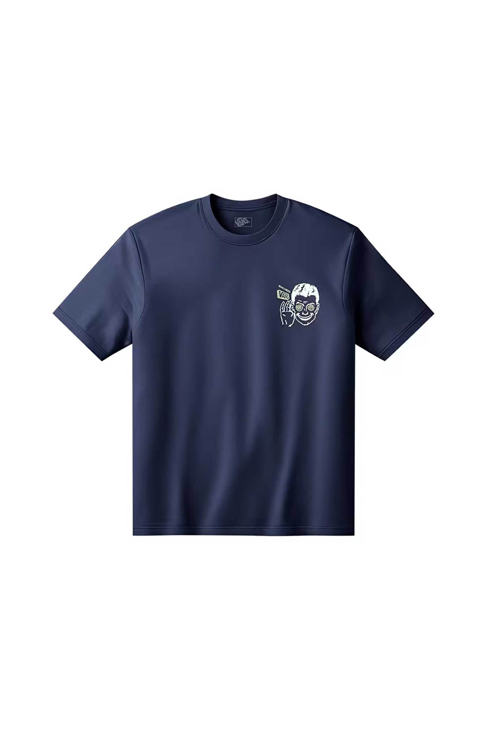 Vans ανδρικό T-shirt Classic Fit "Need Vans" - VN000TQDFOB1 Μπλε Σκούρο