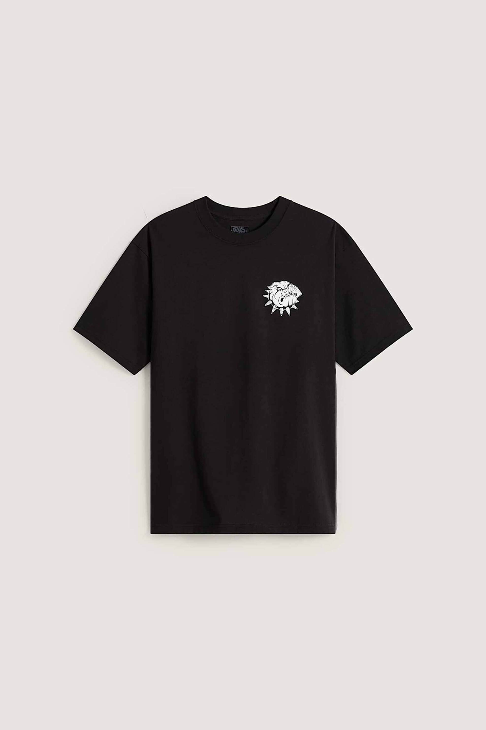 Vans ανδρικό T-shirt Relaxed Fit "Bully" - VN000XHRBLK1 Μαύρο