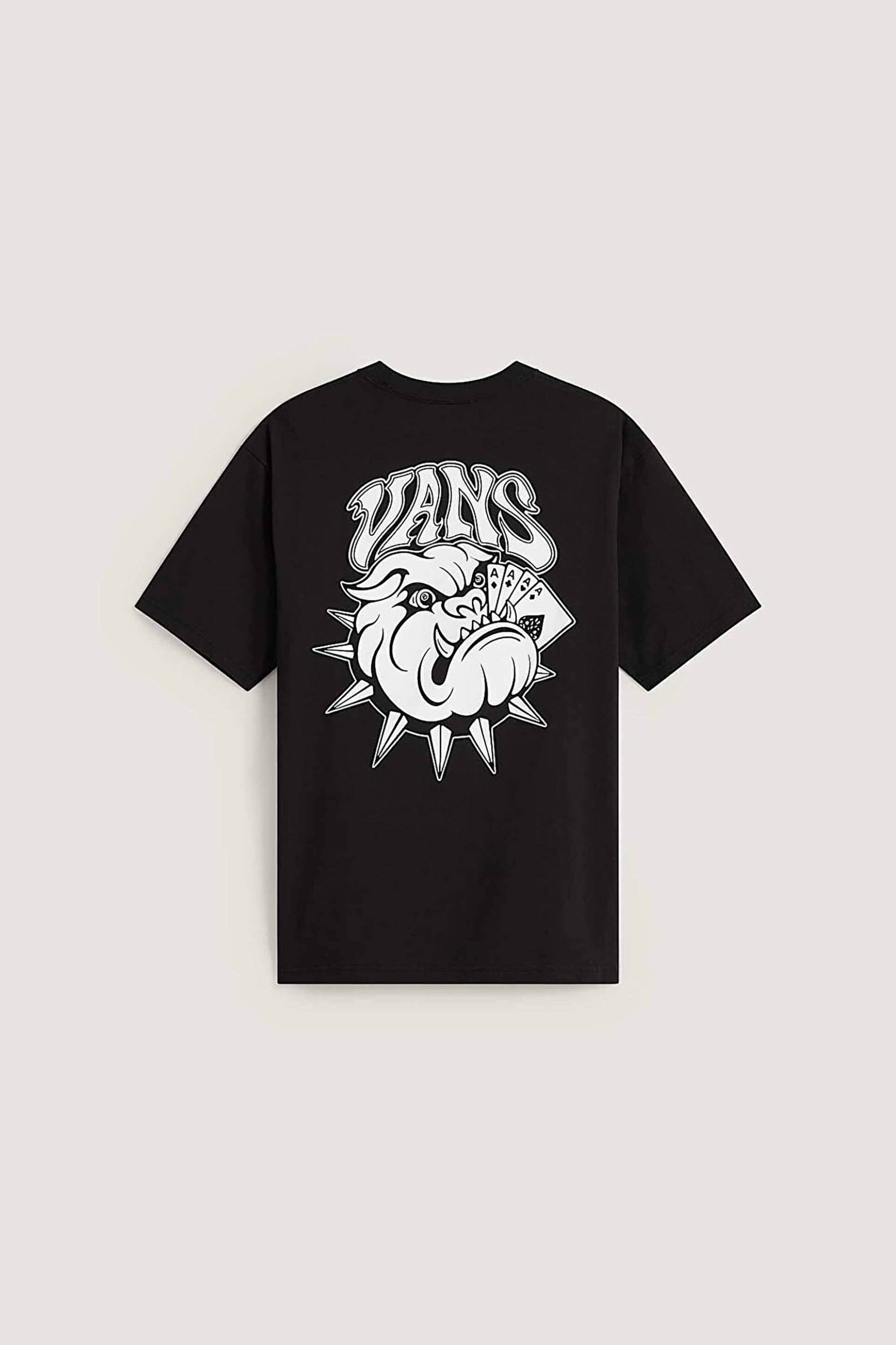 Vans Ανδρικό T-Shirt Relaxed Fit Bully - Vn000Xhrblk1 Μαύρο