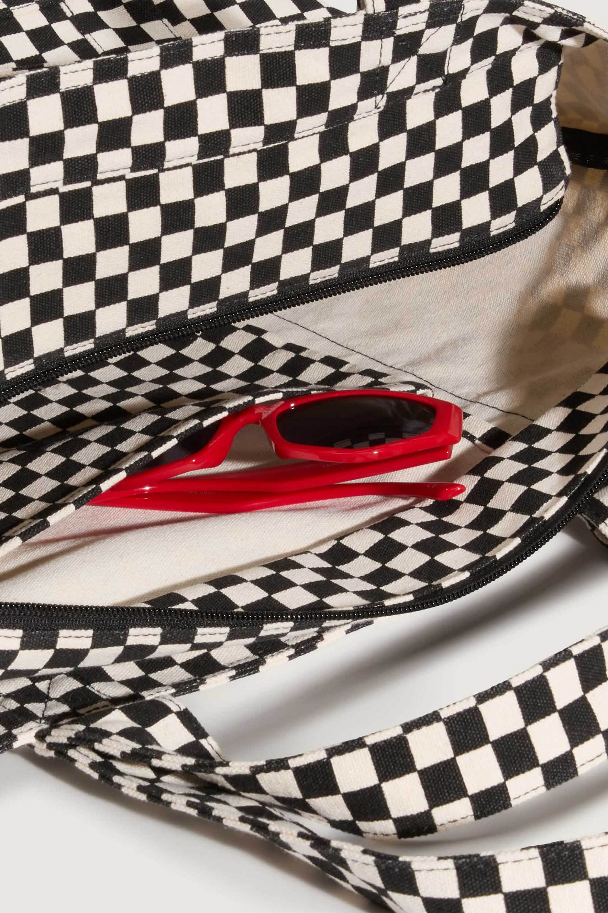 Vans Γυναικεία Τσάντα Tote Tell All - Vn0A5I1K7051 Ασπρόμαυρο