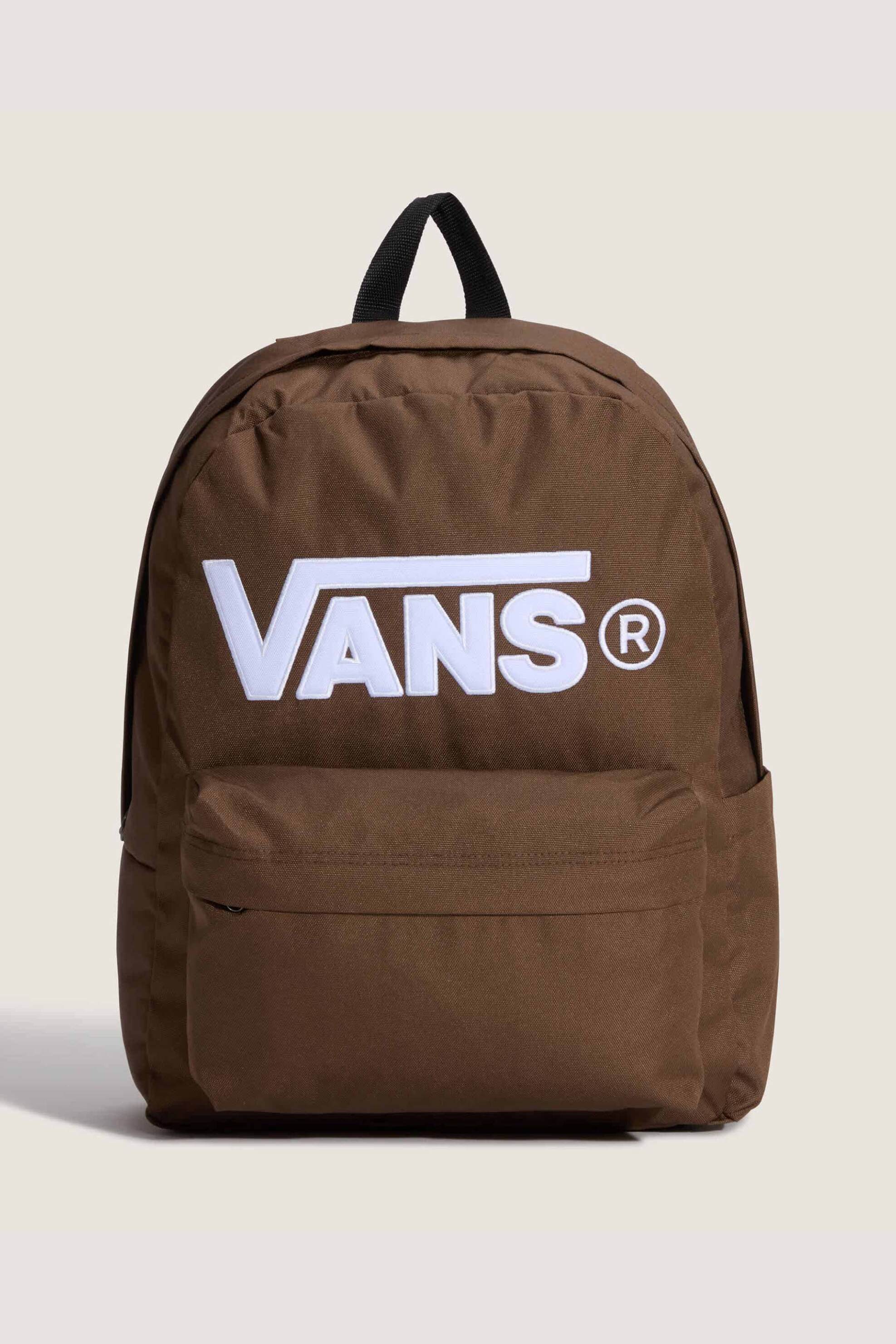 Vans unisex backpack "Old Skool Drop V" - VN000H4ZFST1 Καφέ