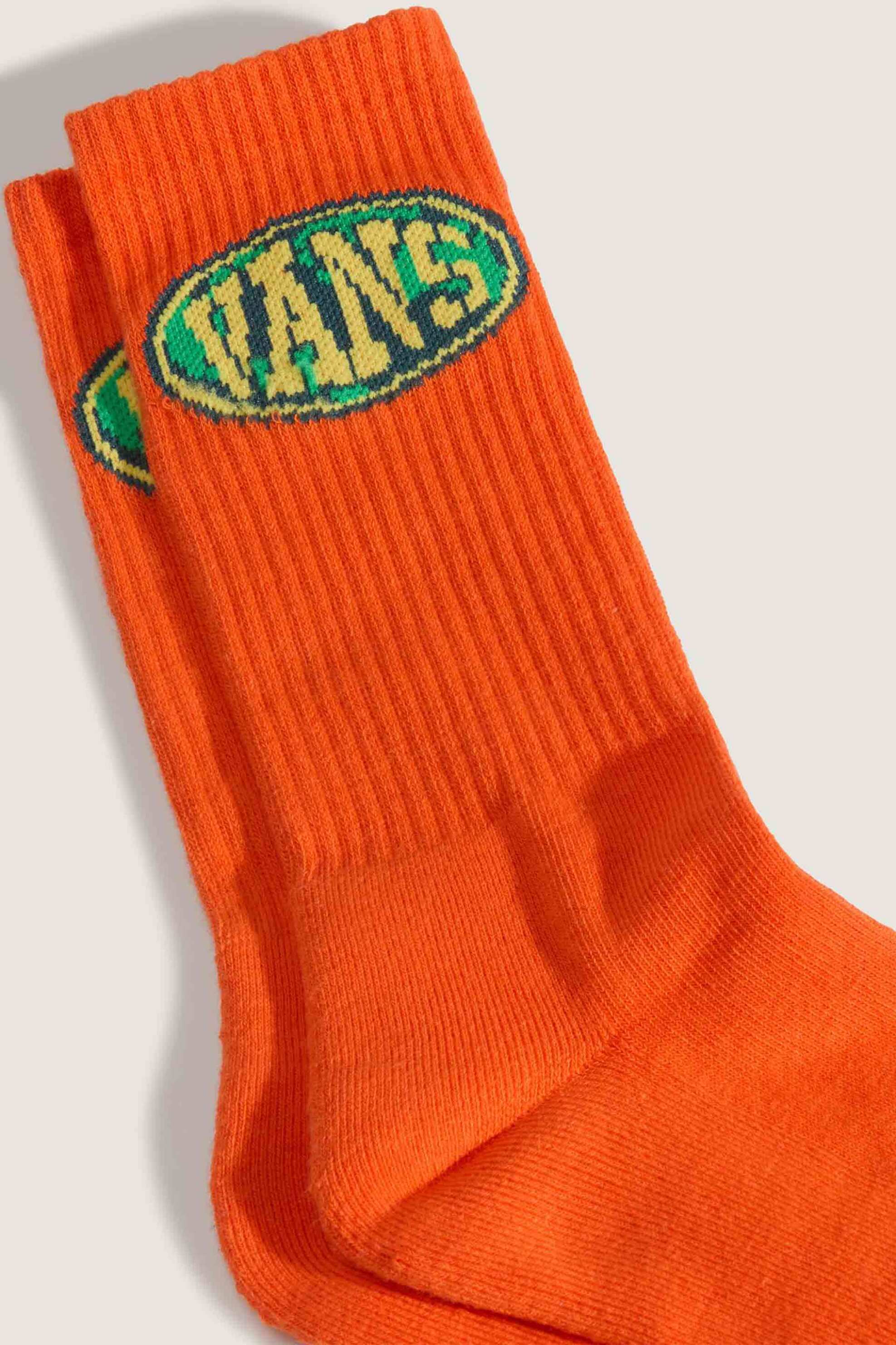 Vans Unisex Μακριές Κάλτσες Boyce - Vn000T01Flm1 Πορτοκαλί
