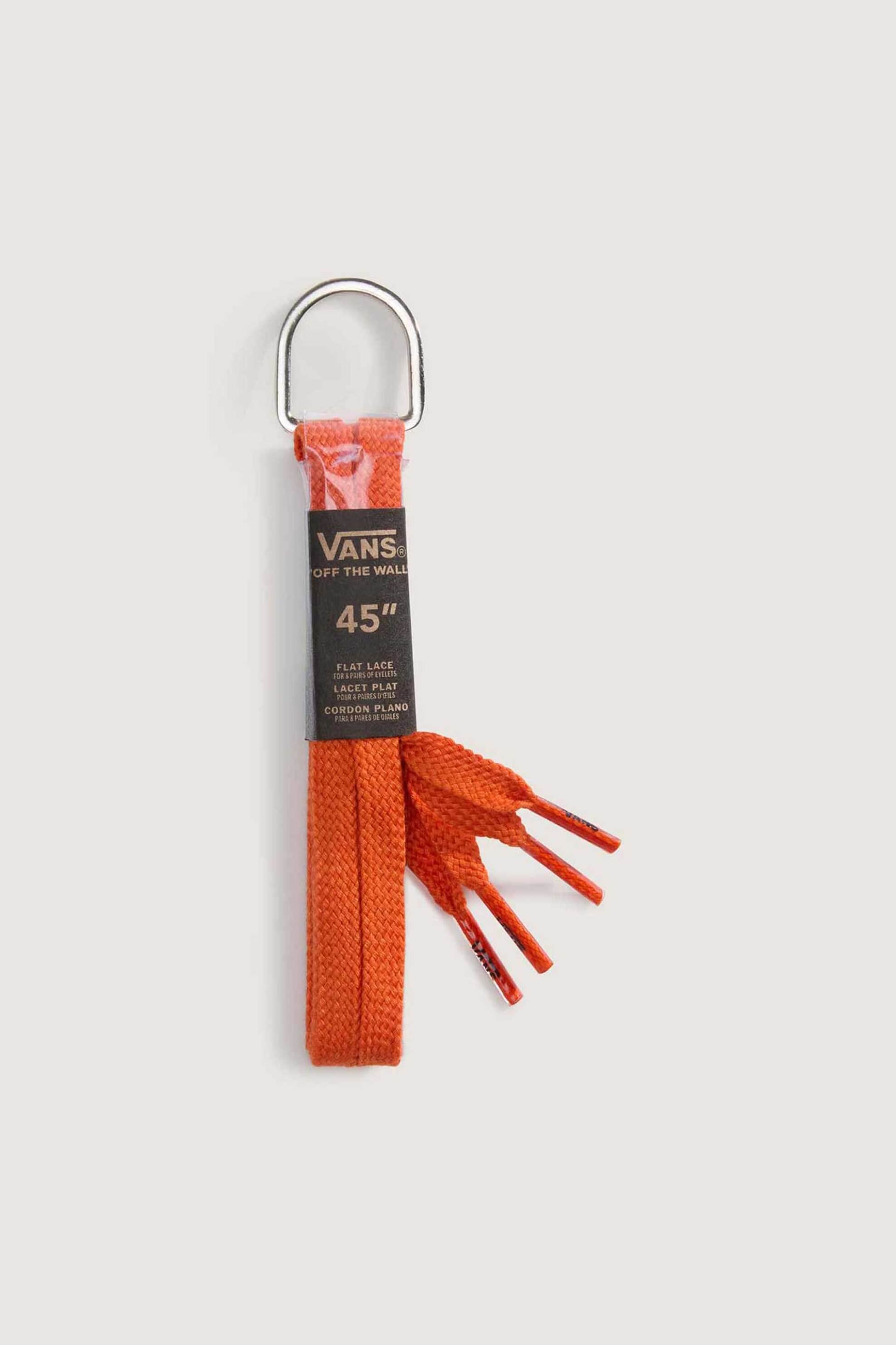 Vans κορδόνια παπουτσιών "Flat" - VN000T0HFLM1 Πορτοκαλί φωτογραφία