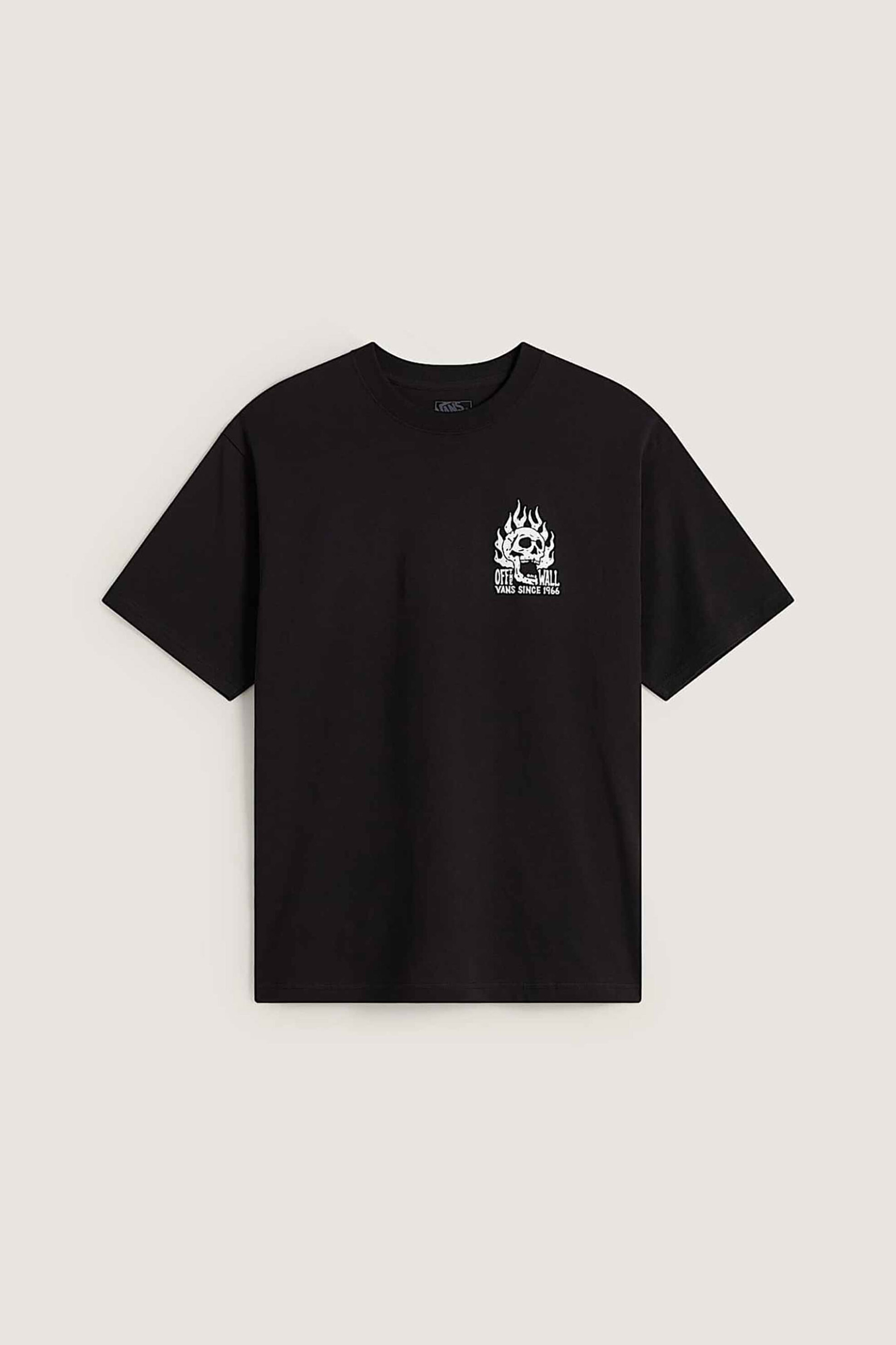 Vans Ανδρικό T Shirt Off The Wall - Μαύρο-VN000VW0BLK1-BLACK