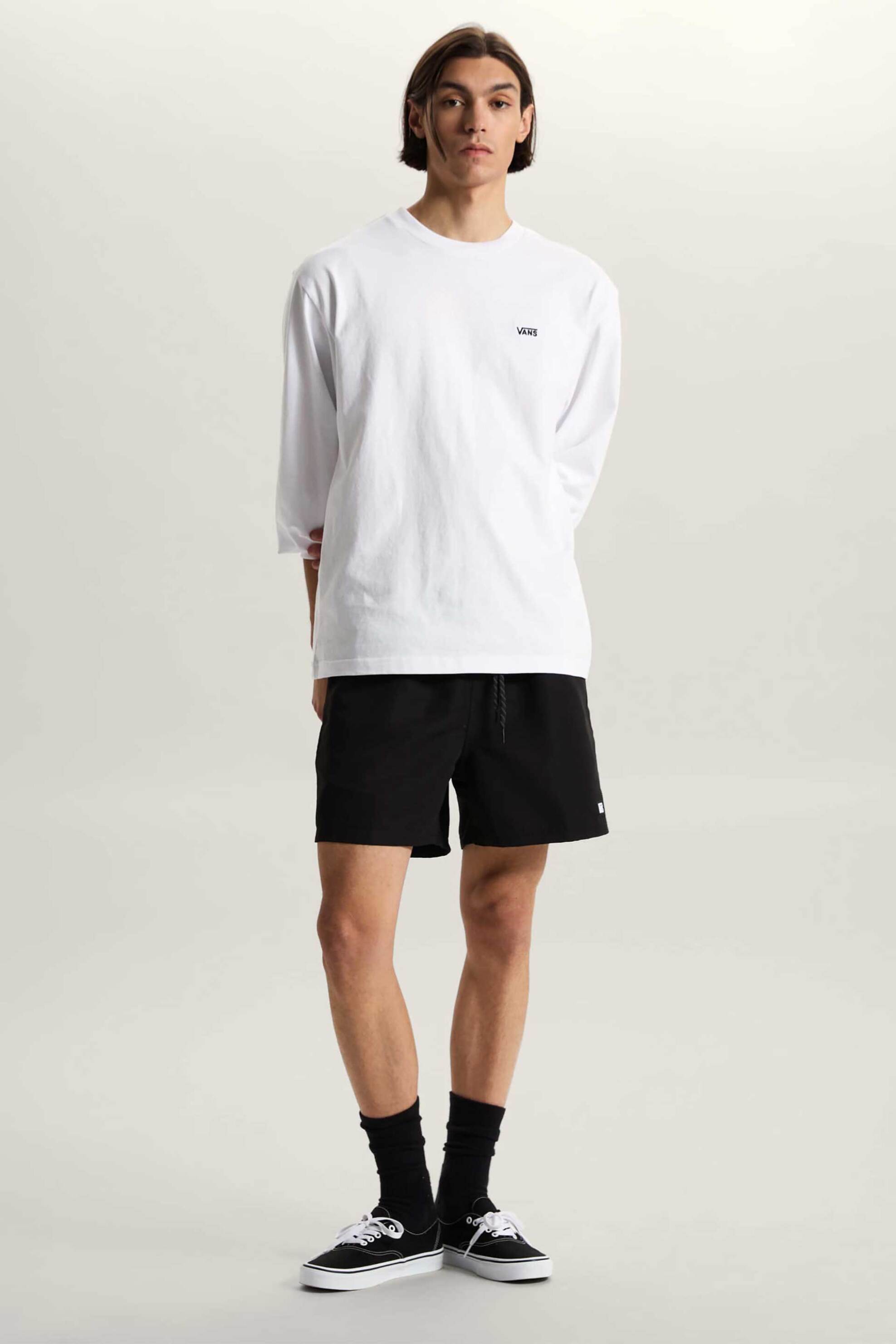 Vans ανδρικό μαγιό σορτς Relaxed Fit "Primary II" - VN000XEFBLK1 Μαύρο