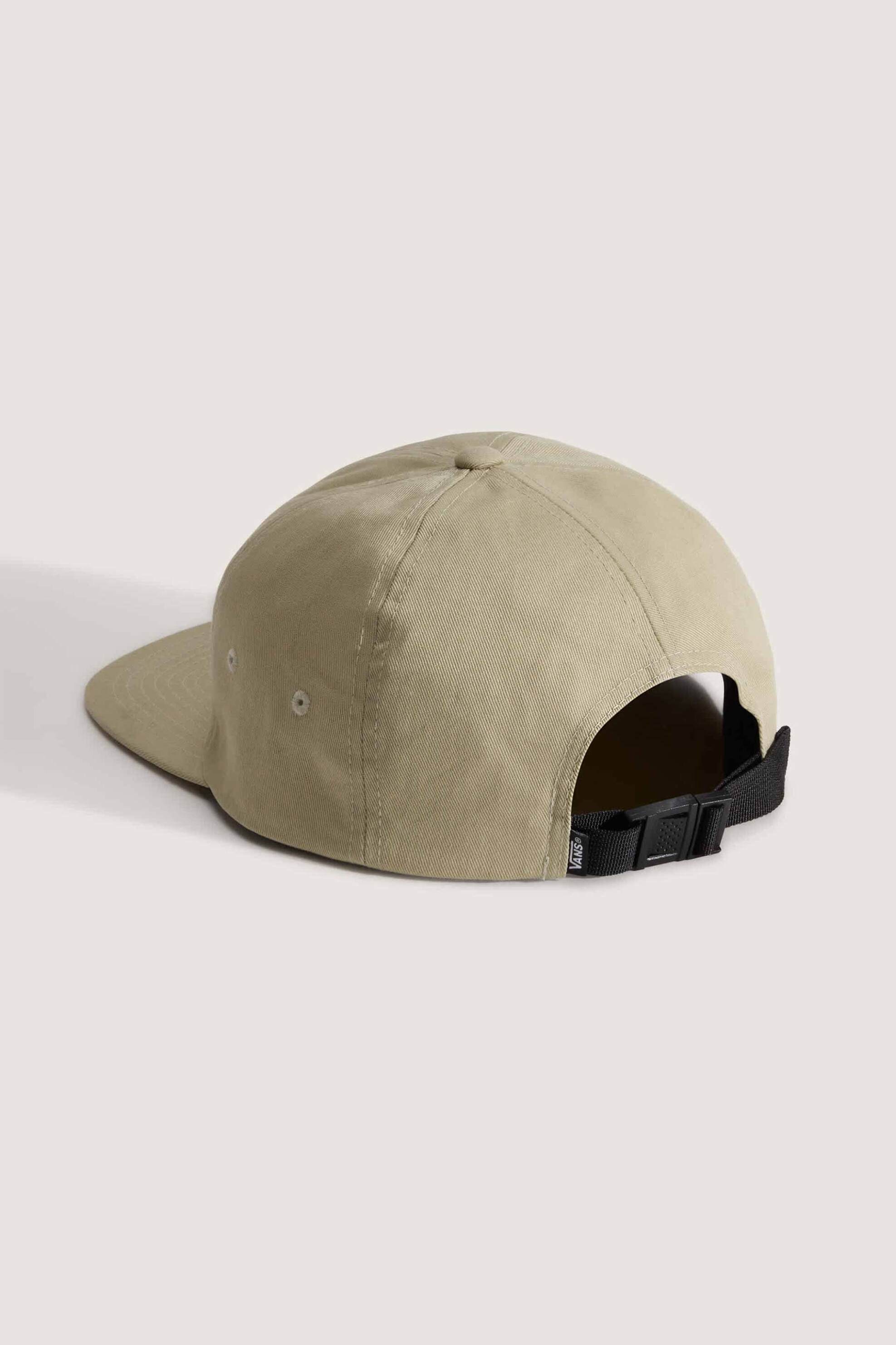 Vans unisex καπέλο jockey με λογότυπο - VN000QA1D3Z1 Μπεζ φωτογραφία