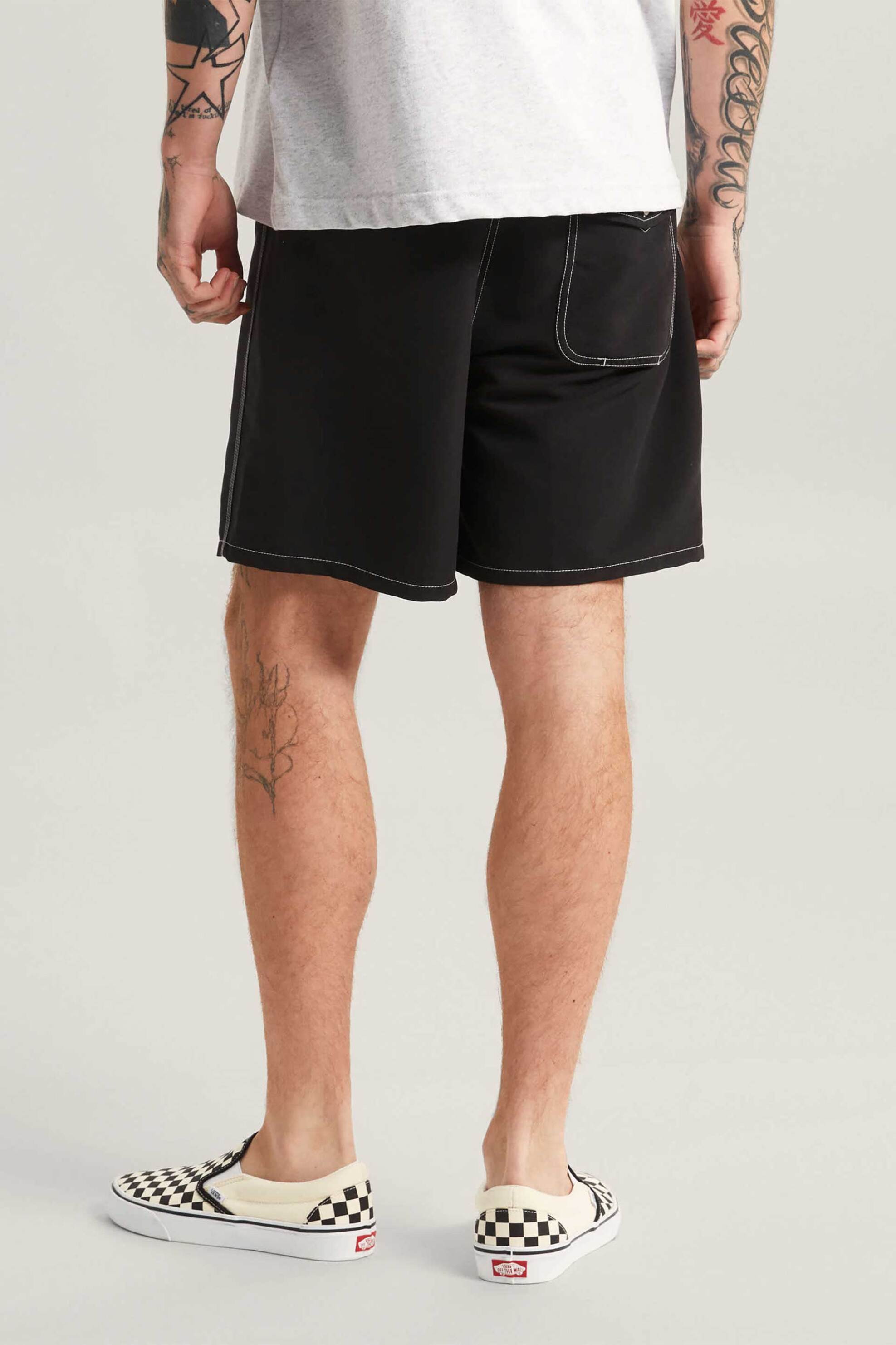 Vans Ανδρικό Μαγιό Σορτς Standard Fit Everride - Vn000Sq4Blk1 Μαύρο
