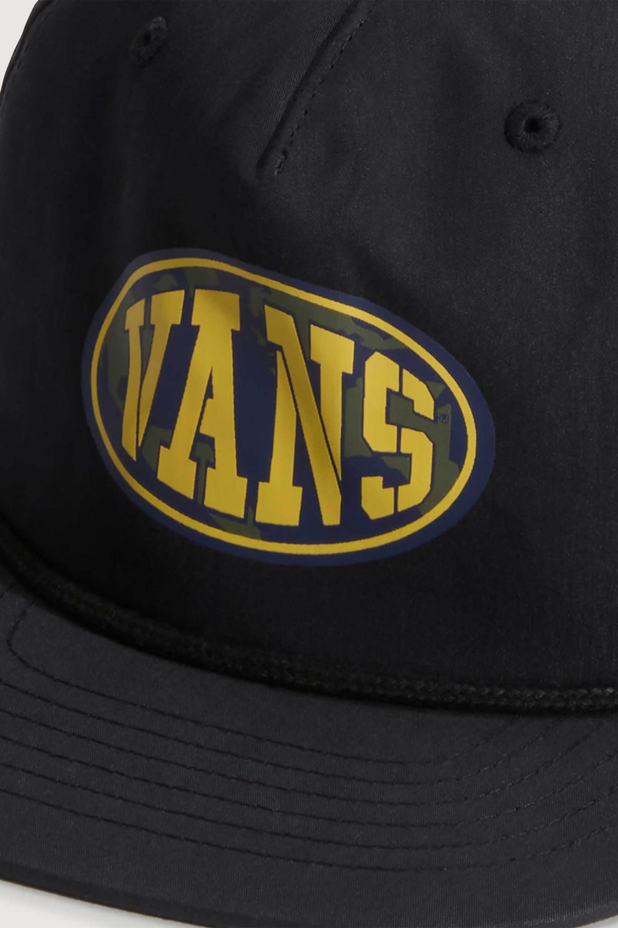 Vans Unisex Καπέλο Jockey Worldwide94 Unstructured - Vn000T3Rblk1 Μαύρο