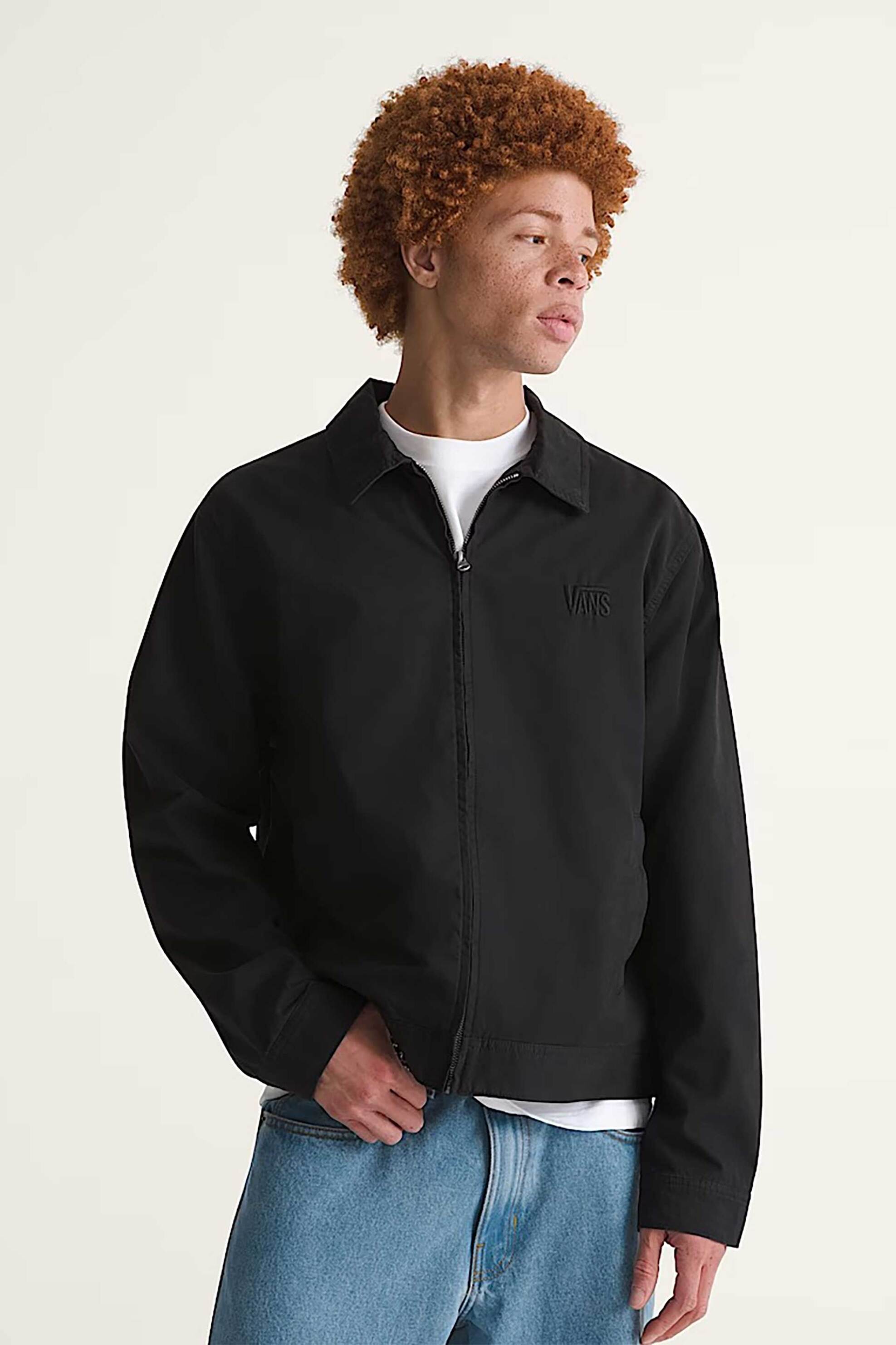 Vans ανδρικό jacket Relaxed Fit "Pomona Station" - VN000T6PBLK1 Μαύρο