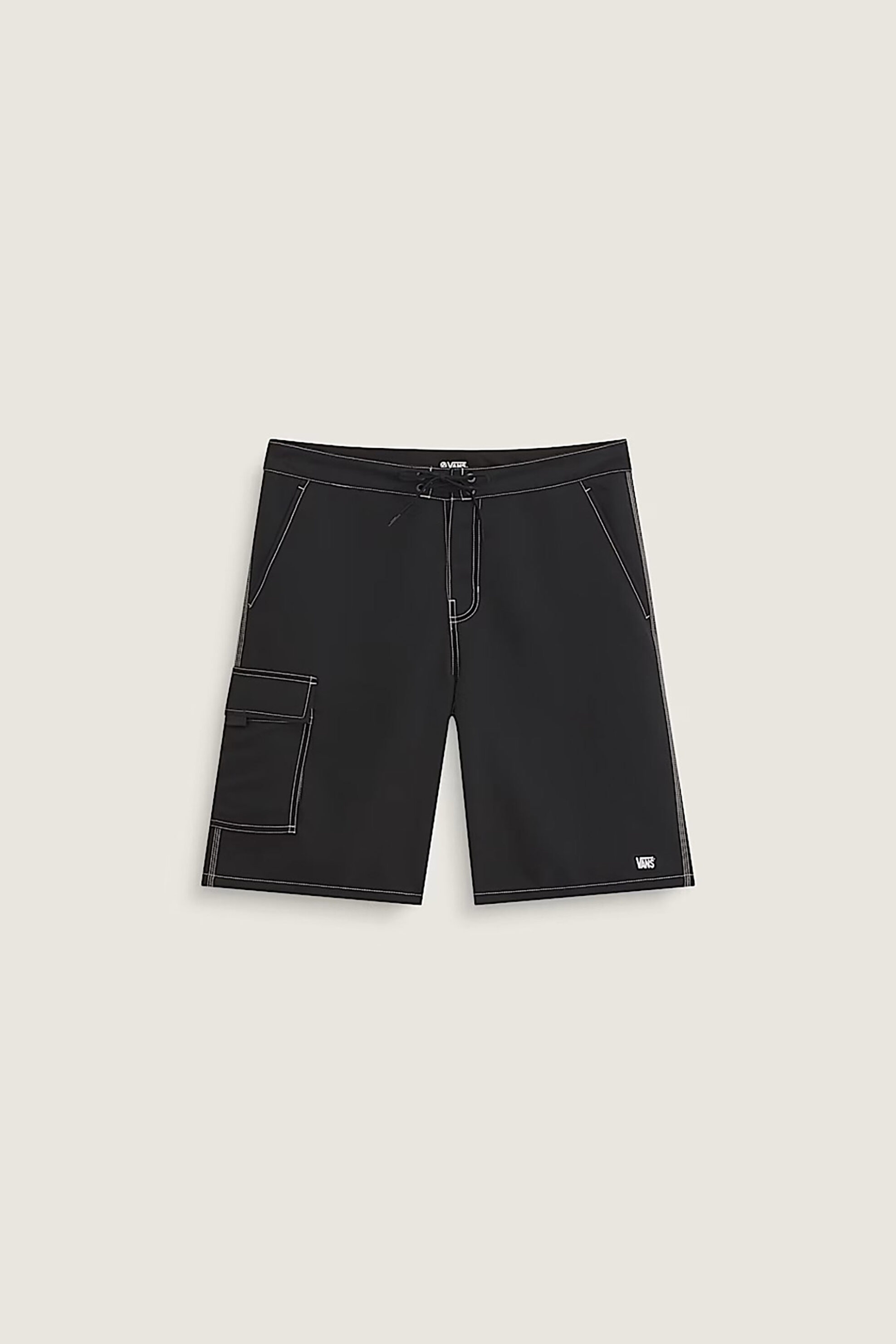 Vans Ανδρική Βερμούδα Cargo Relaxed Fit Voyage Long - Vn000Sqhblk1 Μαύρο