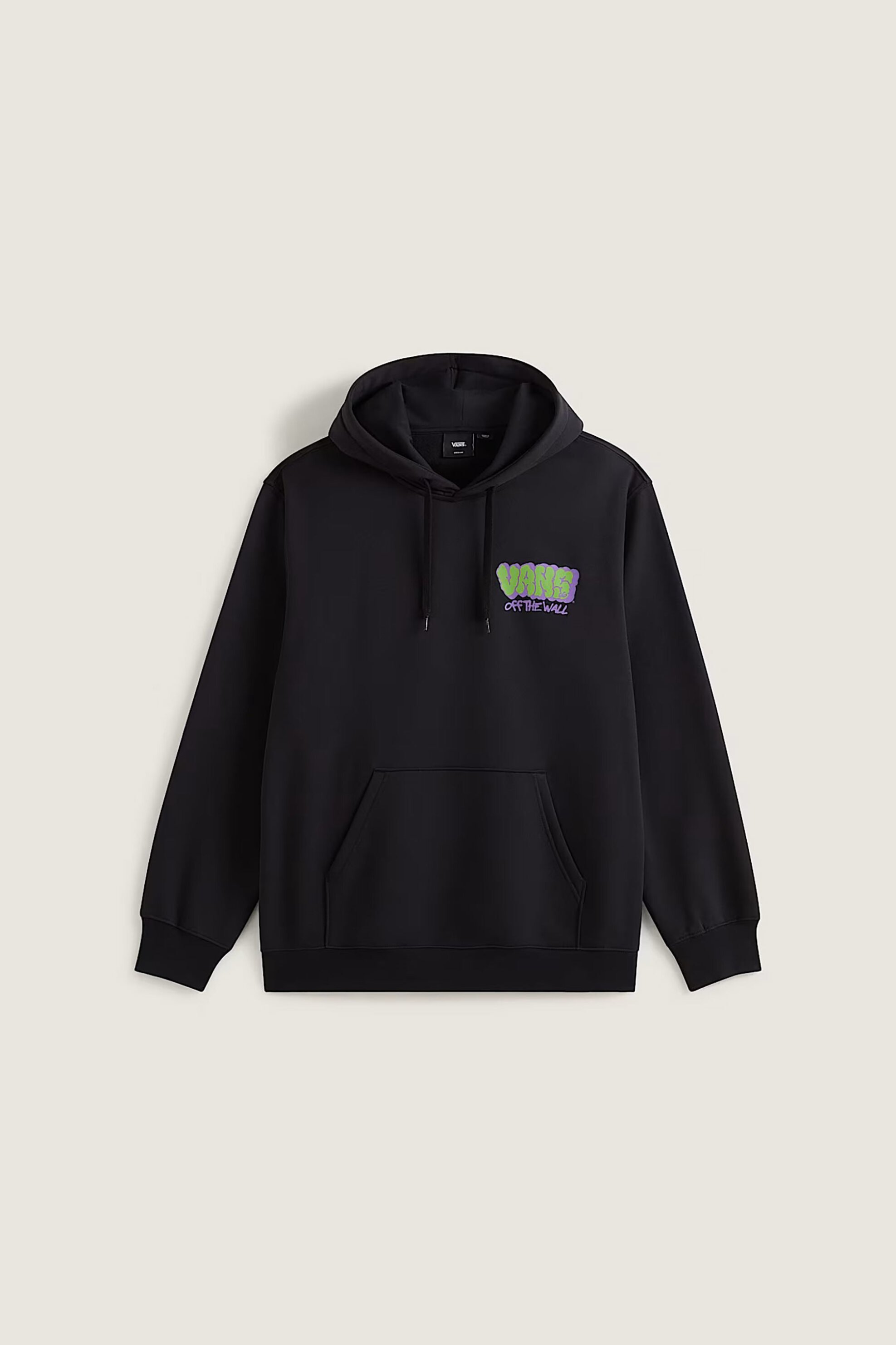 Vans Ανδρική Μπλούζα Φούτερ με Κουκούλα Loose Fit Graff - Vn000Vycblk1 Μαύρο