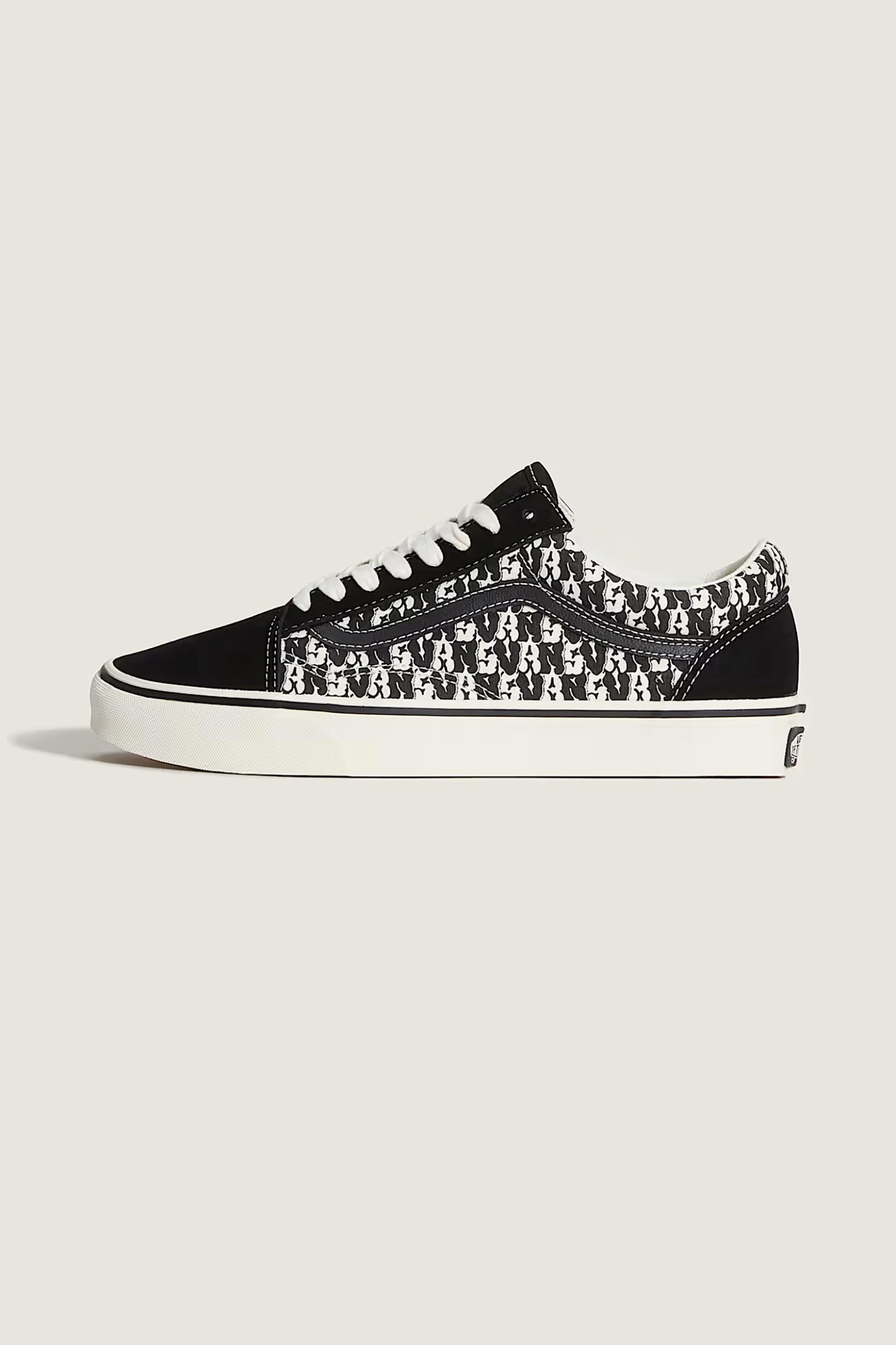 Vans unisex sneakers "Old Skool" - VN000E9TBPT1 Μαύρο