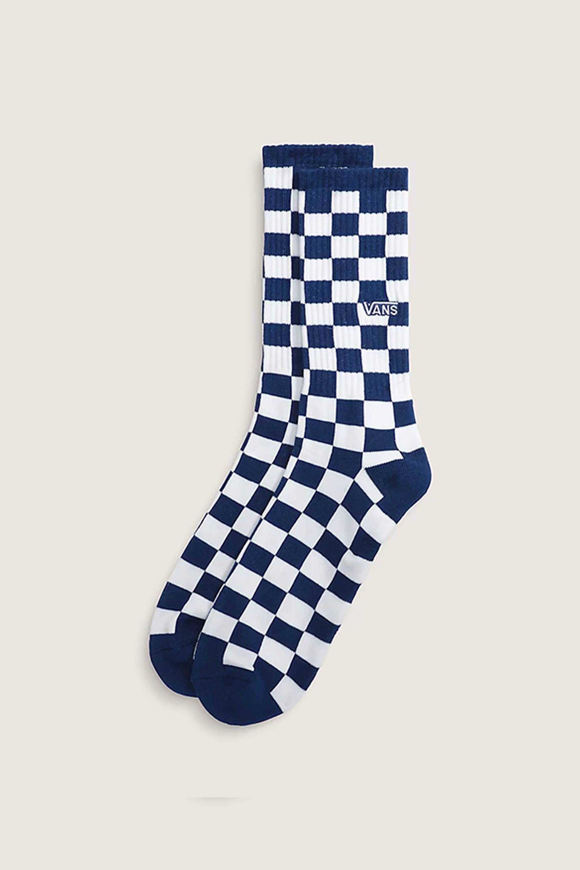 Vans unisex μακριές κάλτσες "Checkerboard Crew" - VN000QBDFOB1 Μπλε Σκούρο