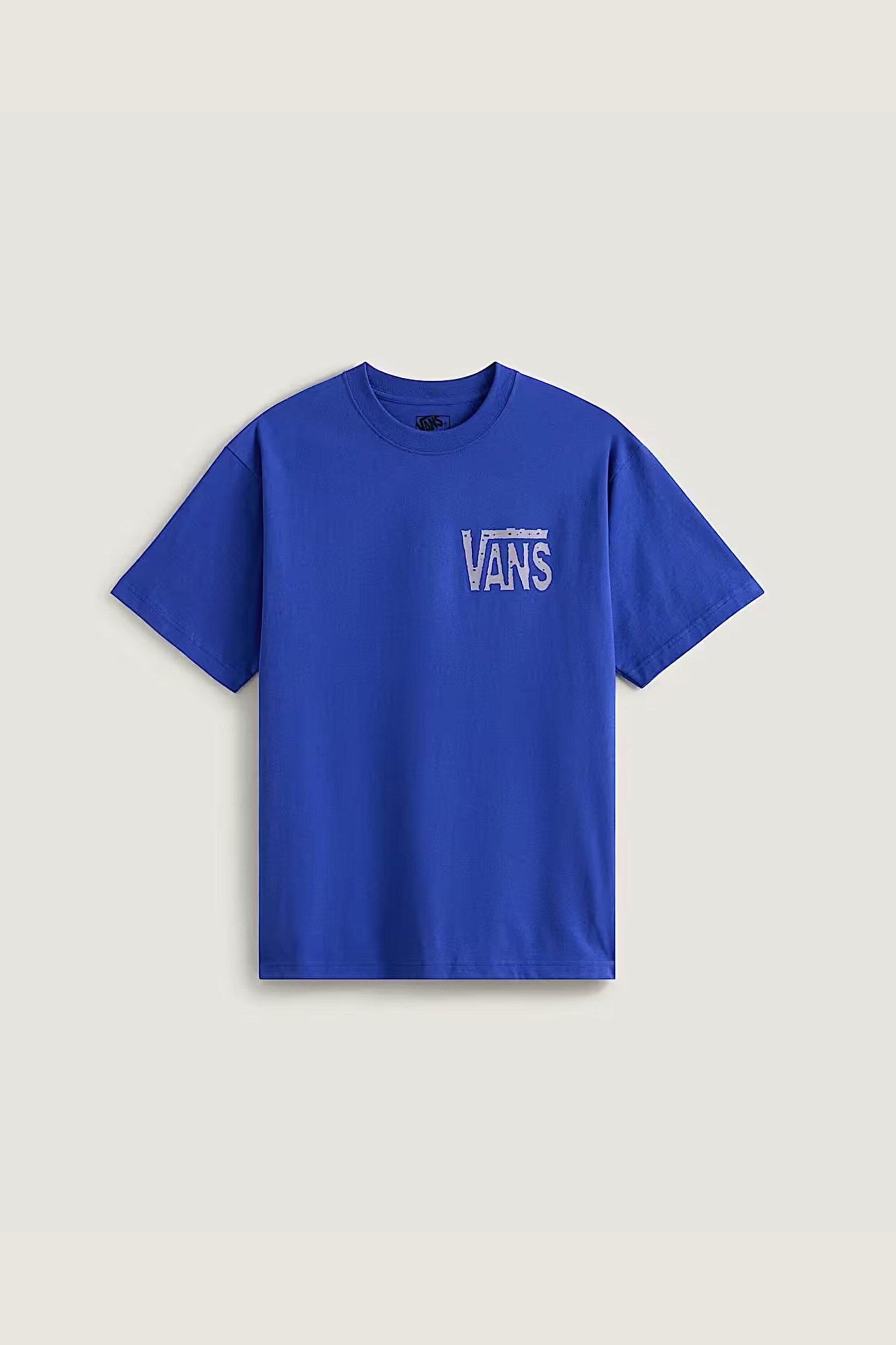 Vans Ανδρικό T-Shirt Loose Fit Side Talk - Vn000Sxdfrx1 Μπλε