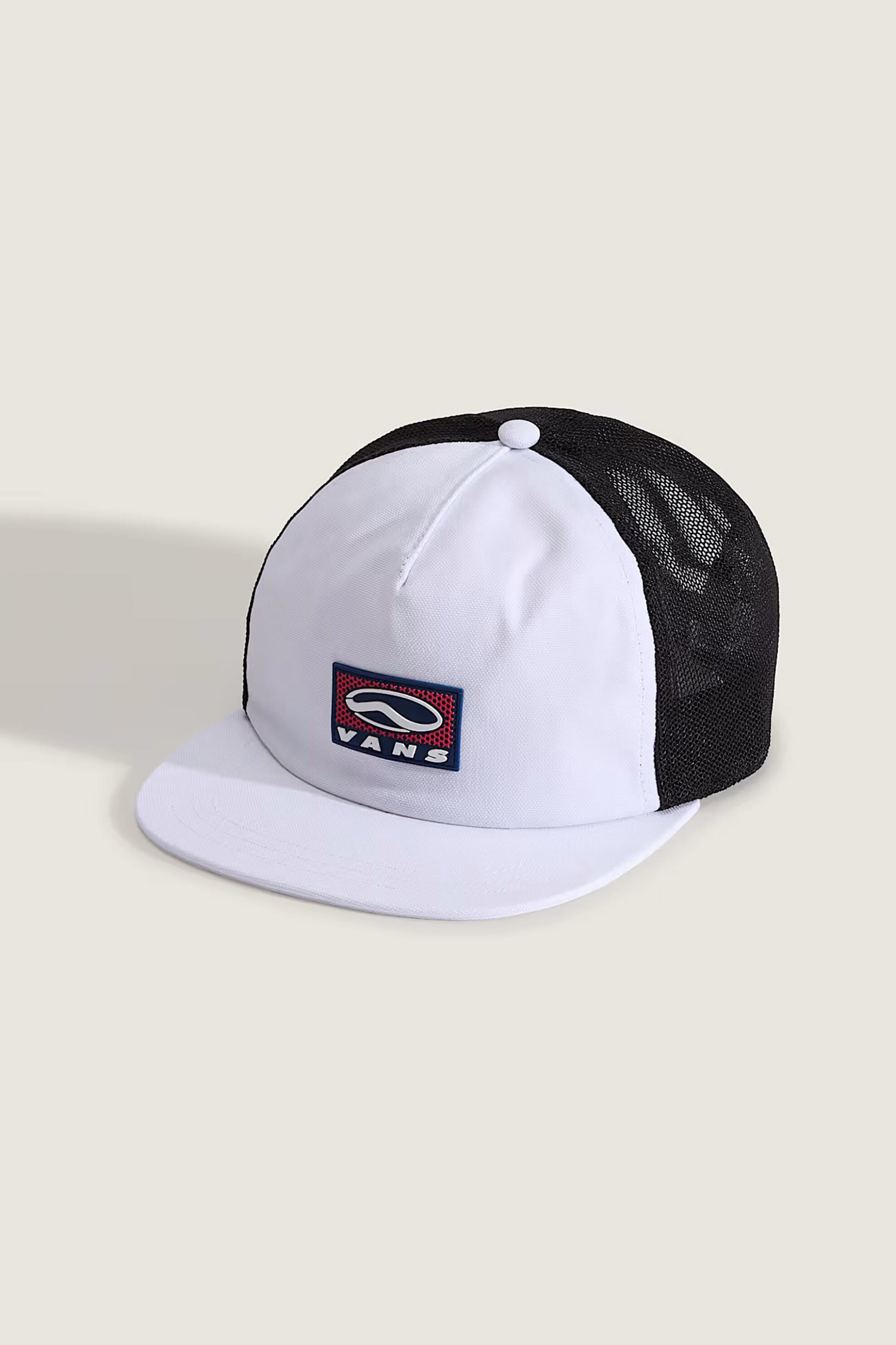 Vans unisex καπέλο trucker "Sidestripe" - VN000T21FS81 Ασπρόμαυρο