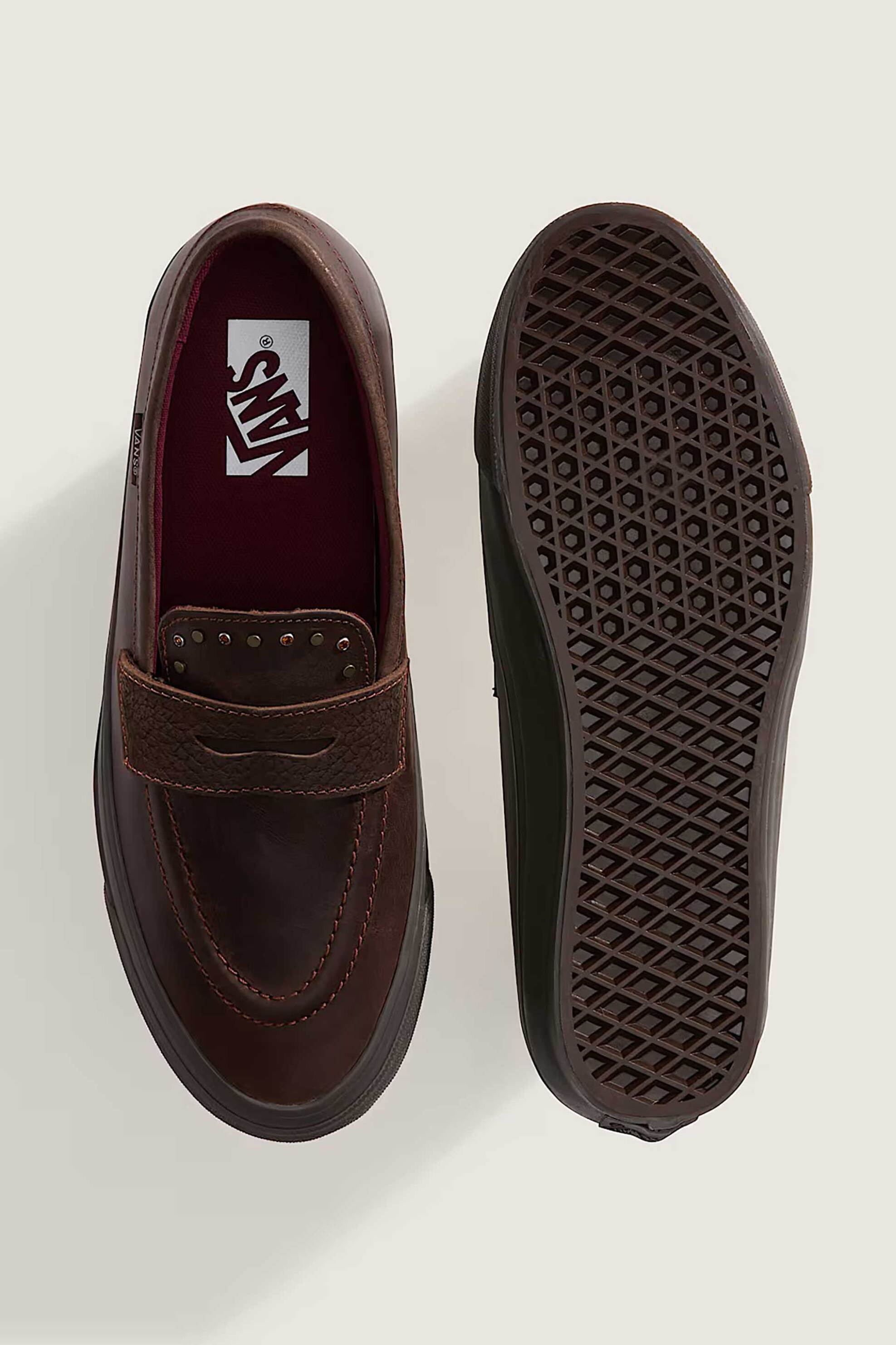 Vans Ανδρικά Loafers Premium - Vn000Vatdmv1 Καφέ