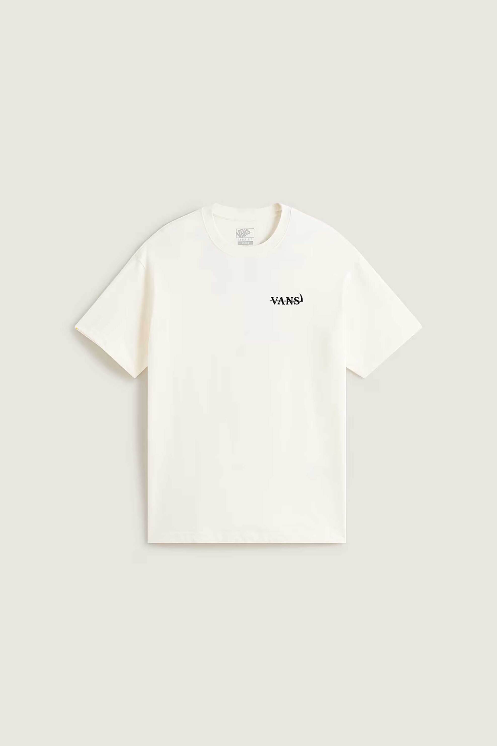 Vans Ανδρικό T-Shirt Loose Fit All Nought - Vn000Vy9C9F1 Λευκό