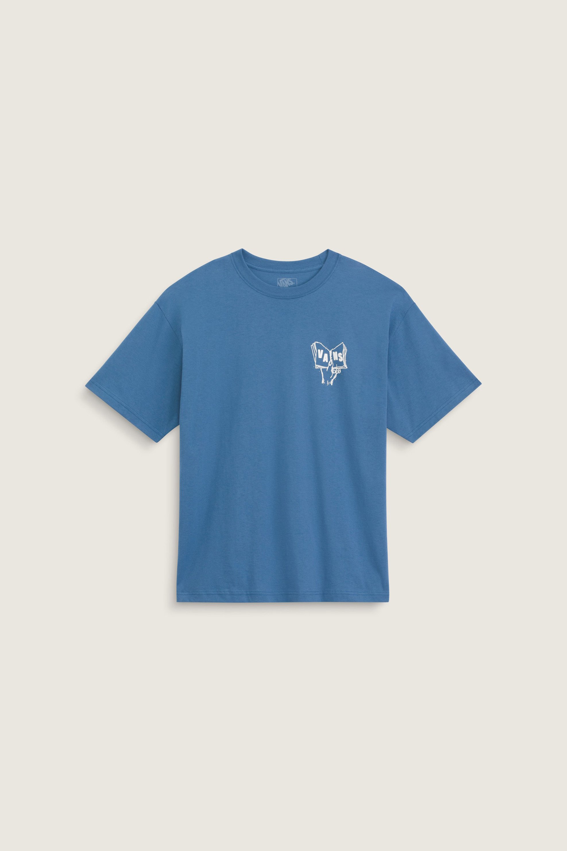 Vans Ανδρικό T-Shirt Classic Fit All&Apos S Well - Vn000X2M5Tu1 Μπλε