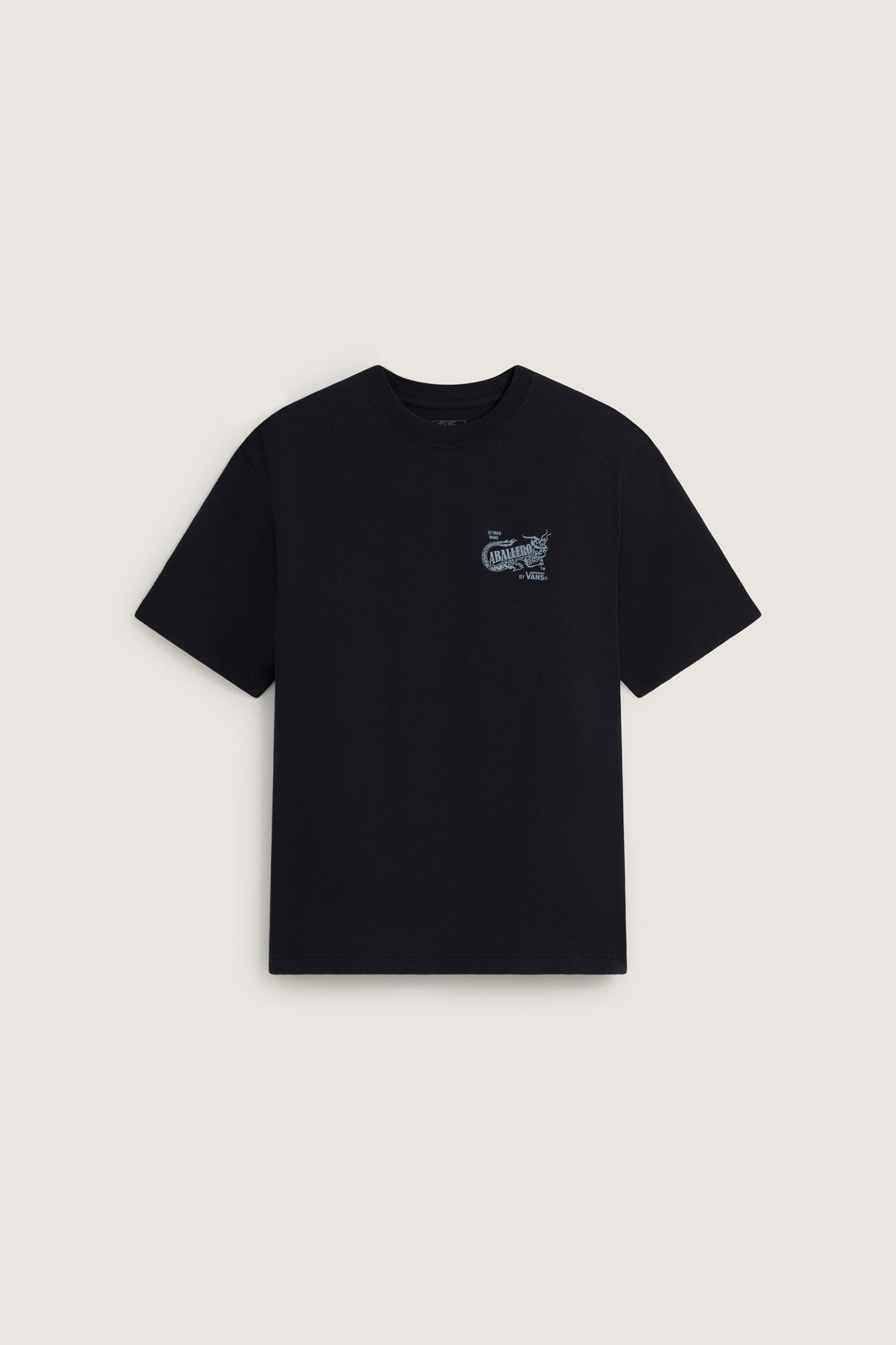 Vans Ανδρικό T-Shirt Loose Fit Caballero - Vn000Xhbblk1 Μαύρο
