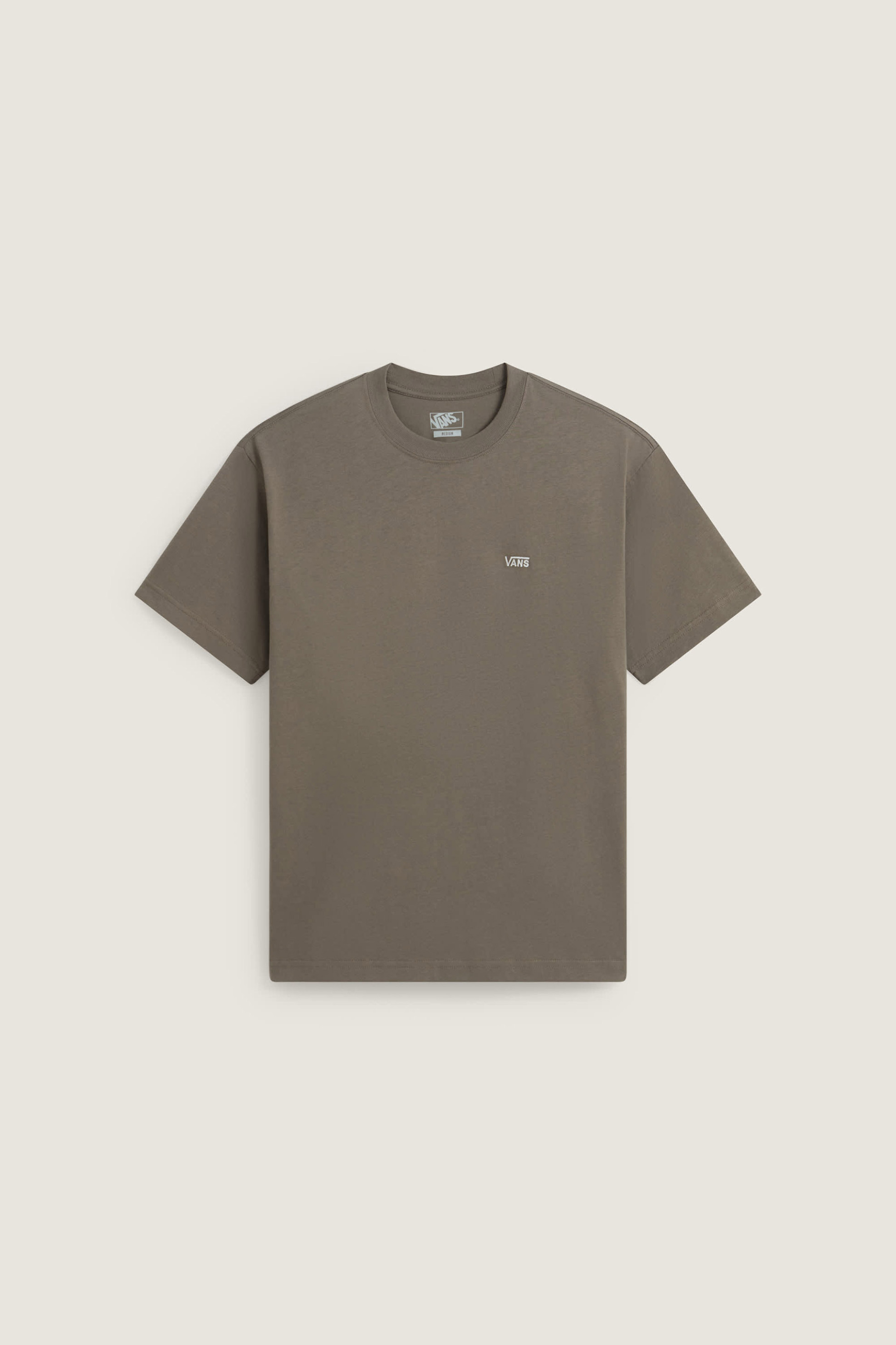 Vans Ανδρικό T-Shirt Loose Fit Left Chest Ii - Vn0010Ff9Jc1 Λαδί