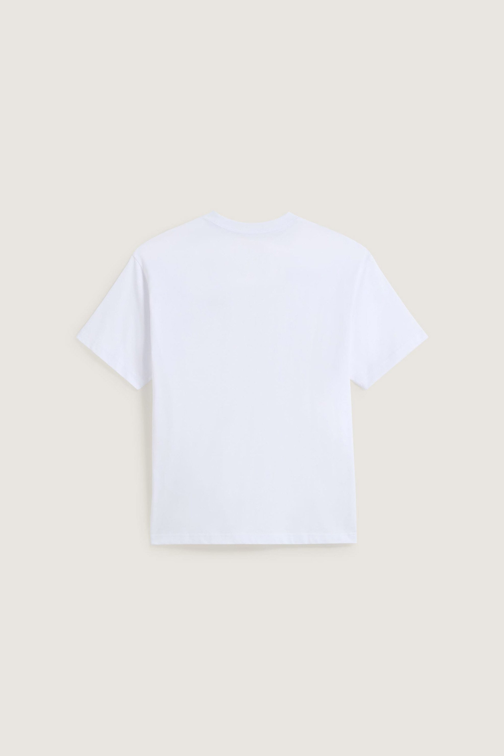 Vans Ανδρικό T-Shirt Loose Fit Salton - Vn0010Fkwht1 Λευκό
