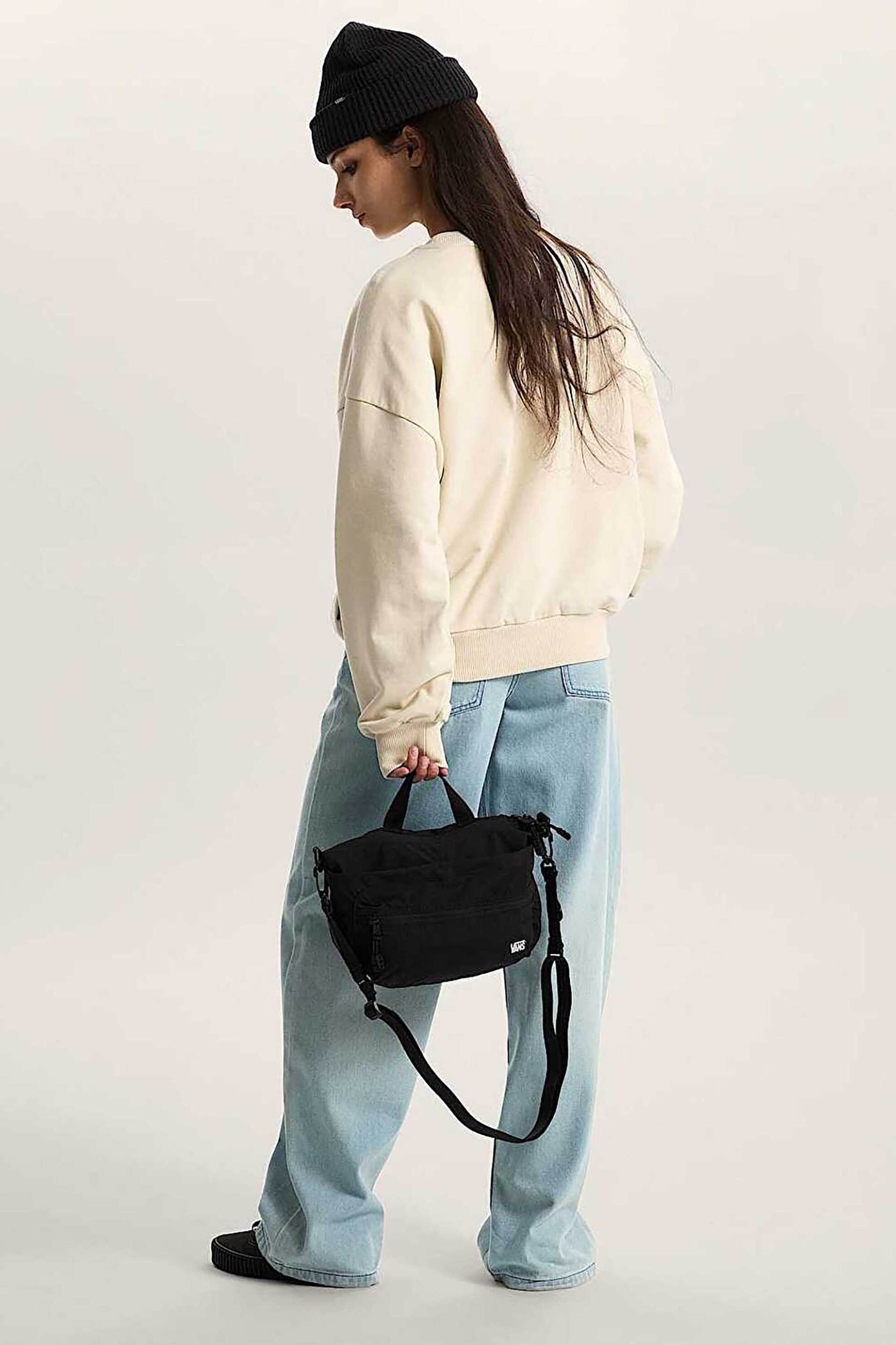 Vans Unisex Τσάντα Crossbody Wilder - Vn000Sshblk1 Μαύρο