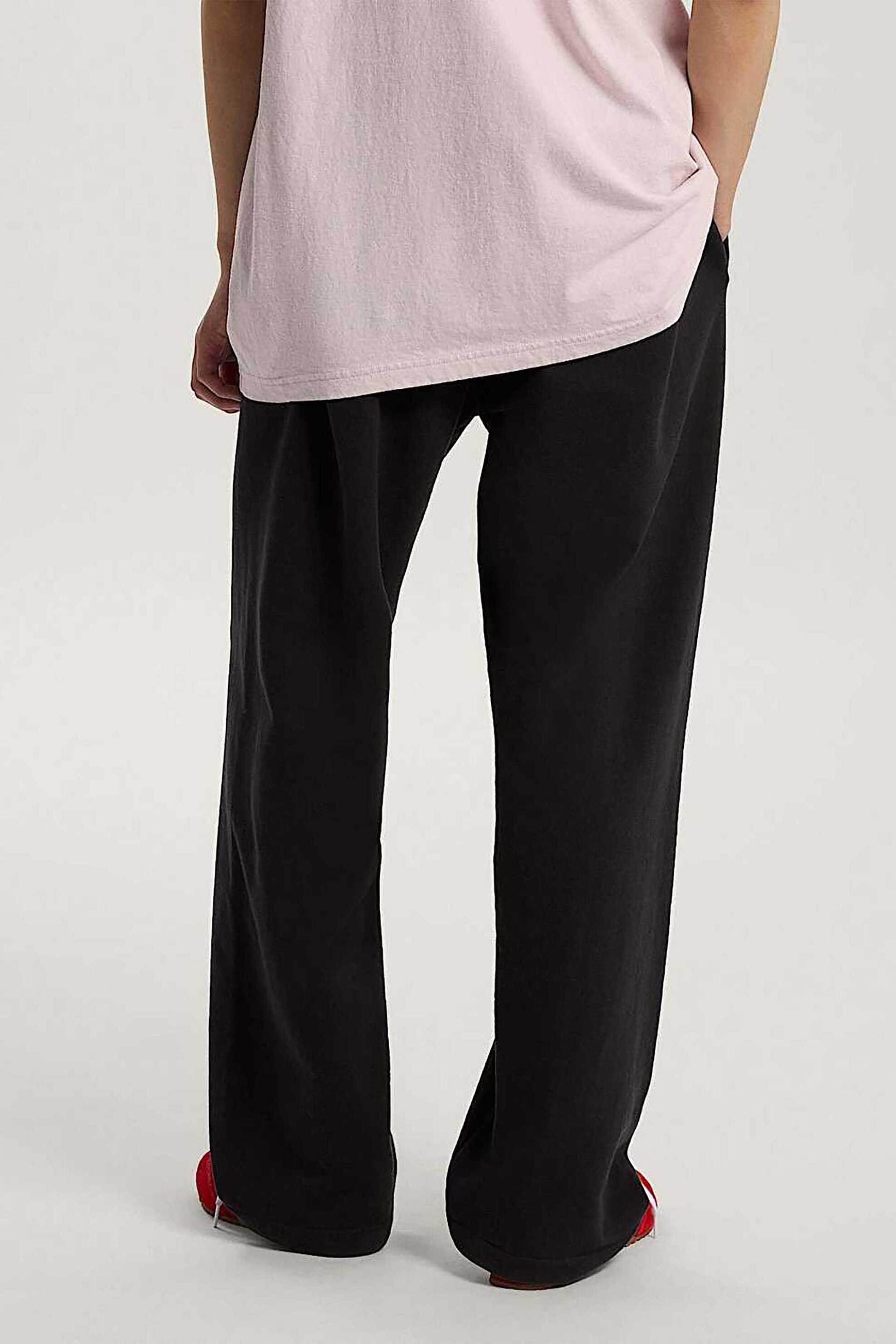 Vans Ανδρικό Παντελόνι Φόρμας Straight Fit - Vn000Xepblk1 Μαύρο