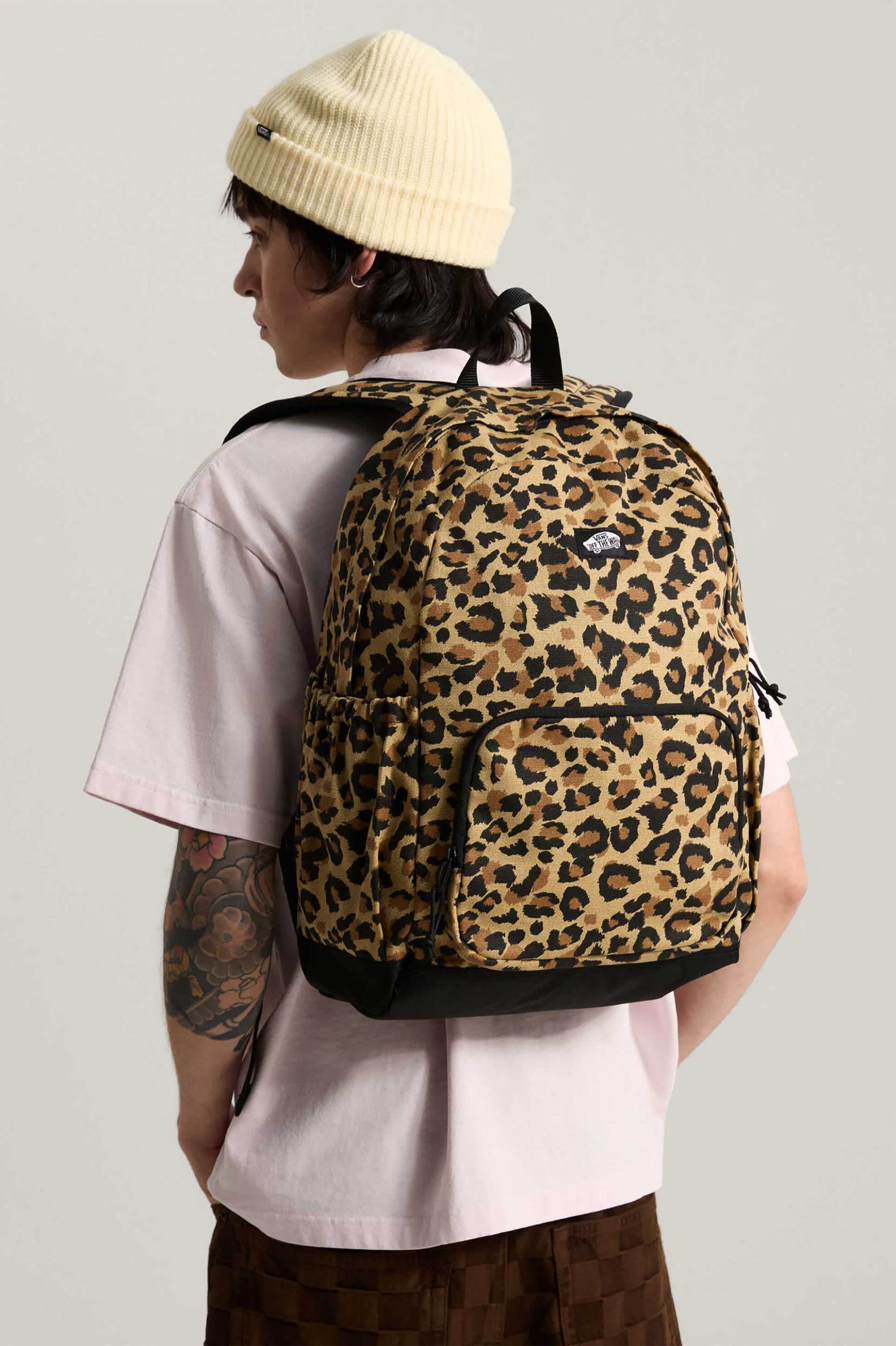 Vans Unisex Backpack Kids New Skool - Vn000Xjg4Mg1 Καφέ