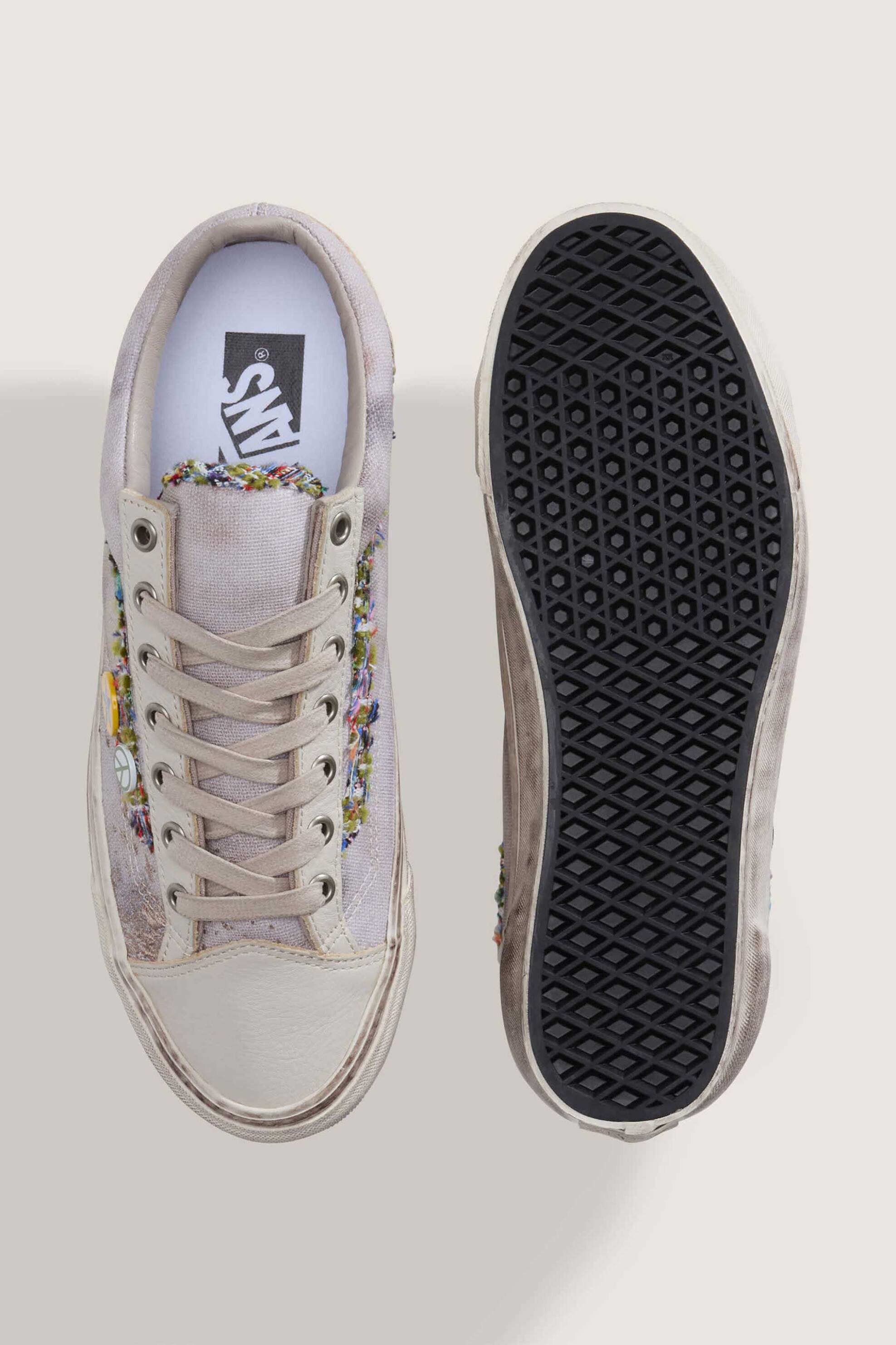 Vans Unisex Sneakers Premium Old Skool 36 - Vn000E8V2N11 Εκρού