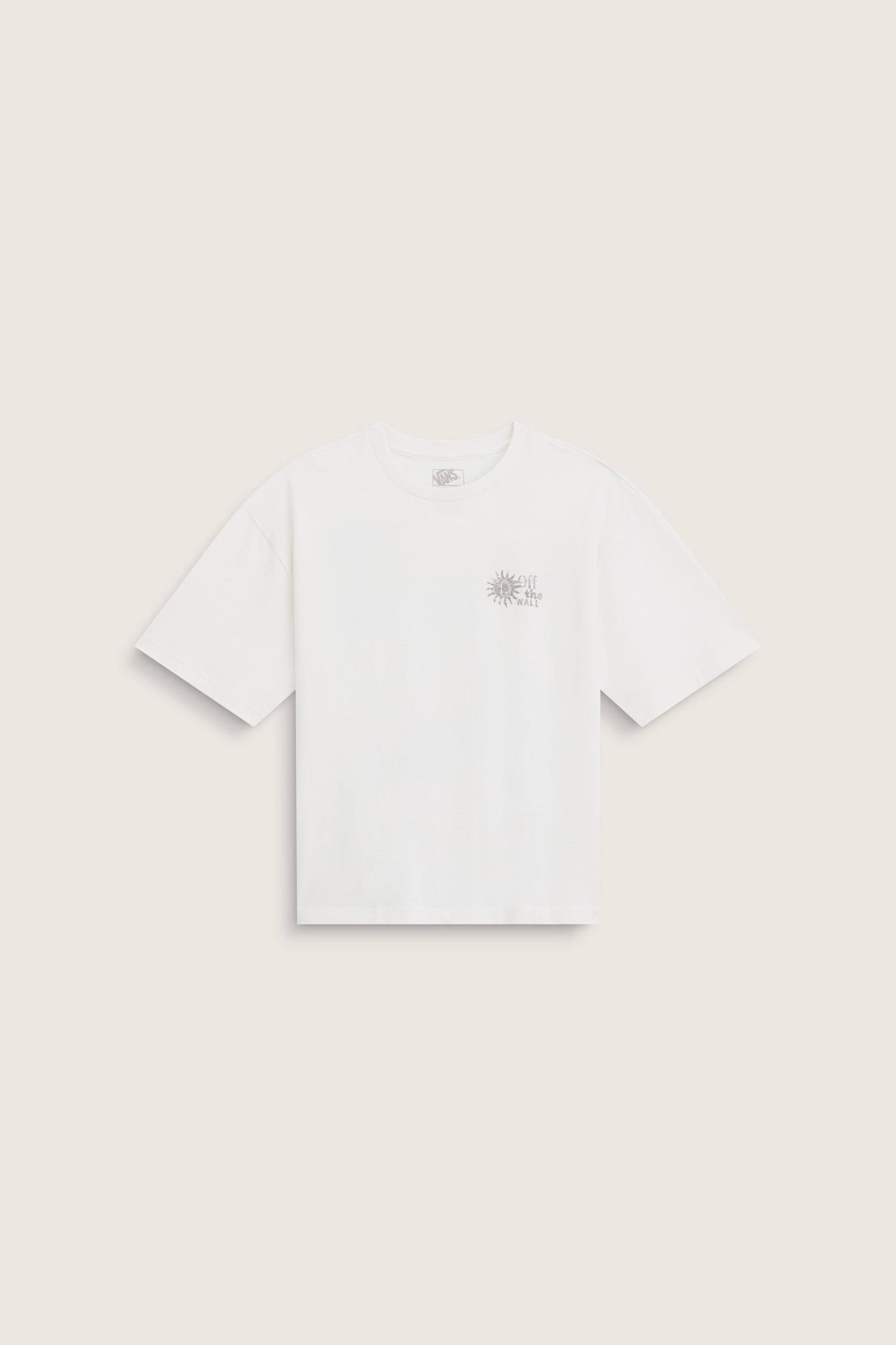 Vans Γυναικείο T-Shirt Loose Fit Dreams Spill - Vn000Wssfs81 Λευκό