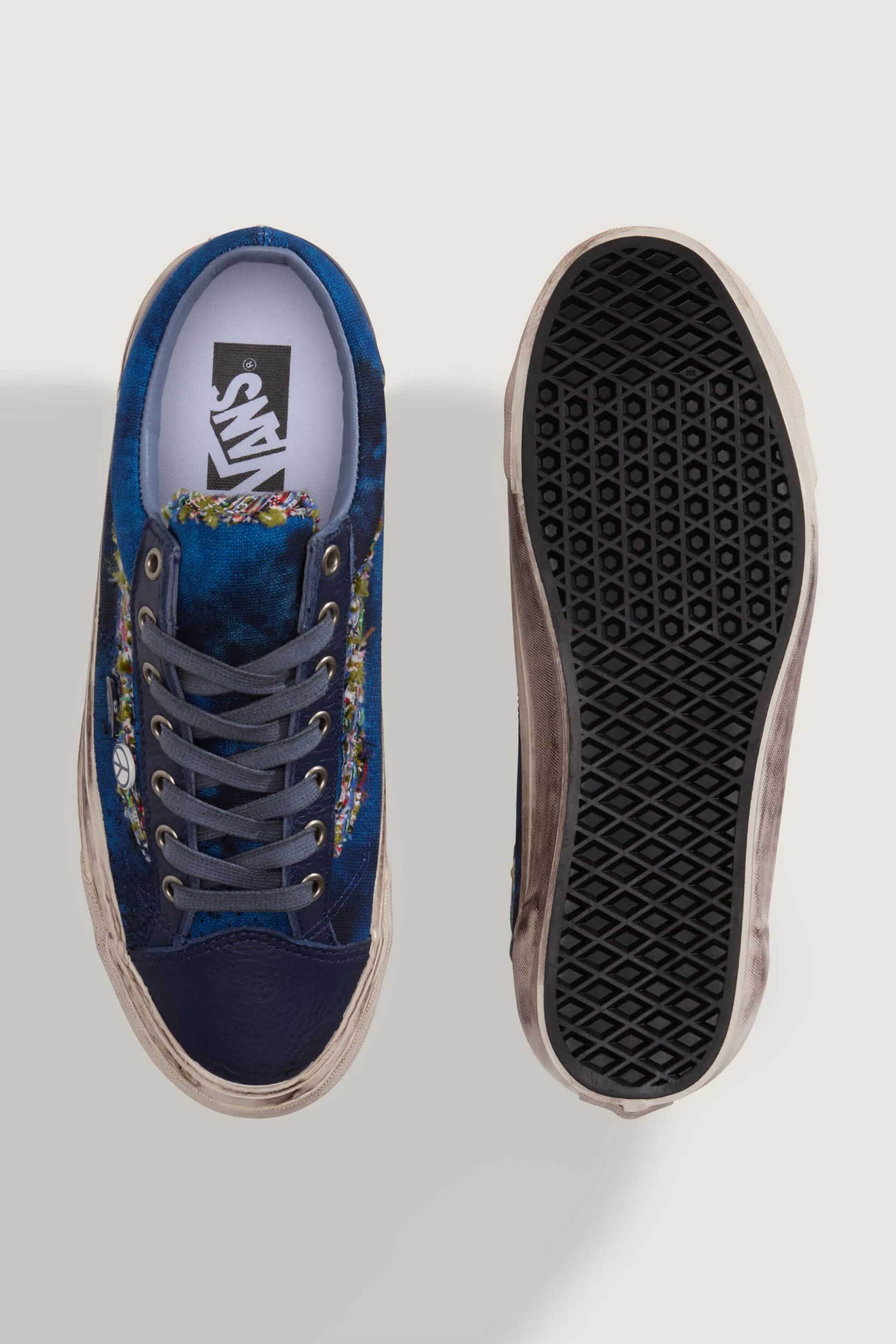 Vans Unisex Sneakers Premium Old Skool 36 - Vn000E8Vnvy1 Μπλε Σκούρο